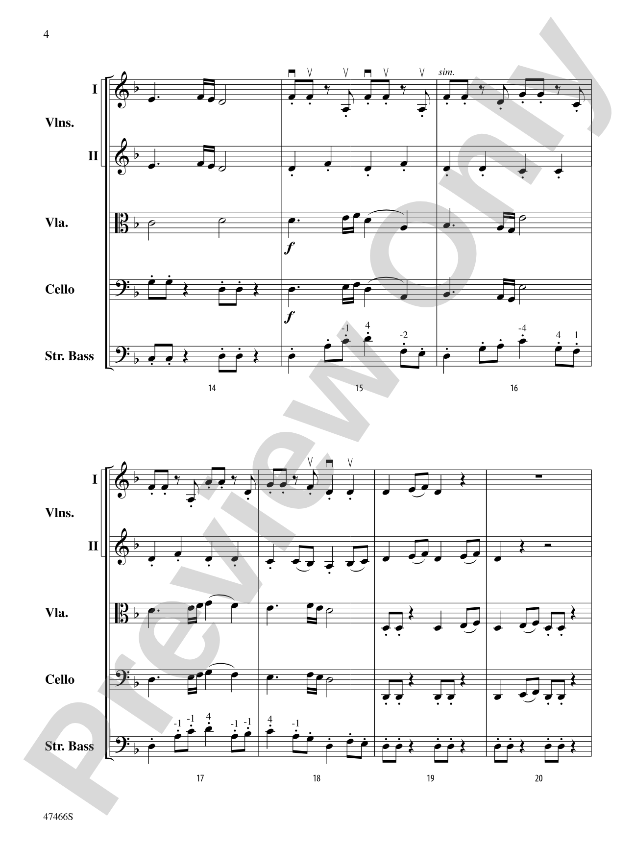 Ante Meridian: String Orchestra Conductor Score & Parts