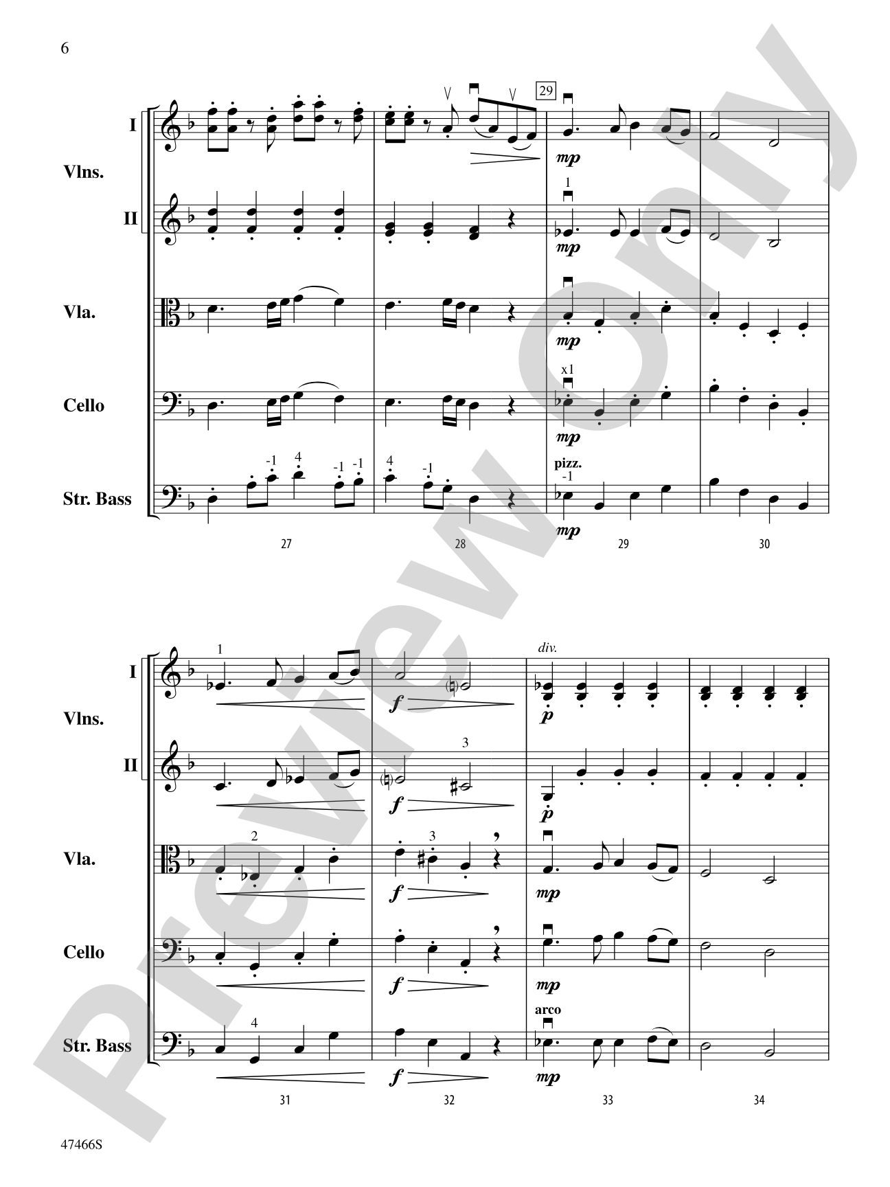 Ante Meridian: String Orchestra Conductor Score & Parts