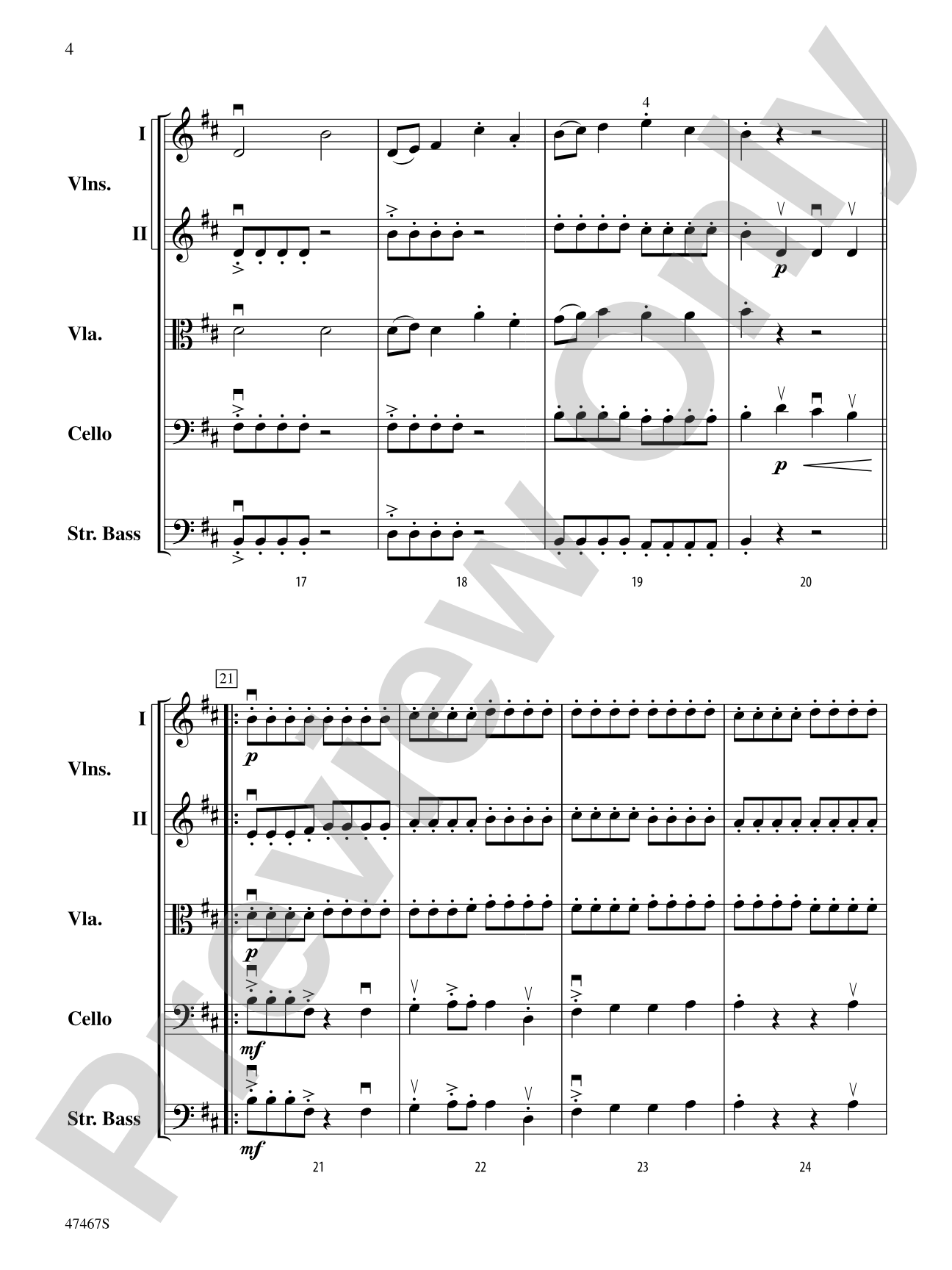 Falconer: String Orchestra Conductor Score & Parts