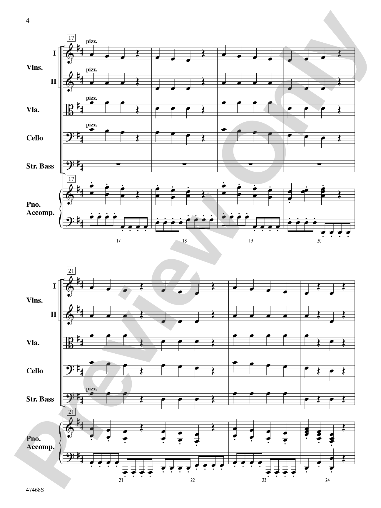 D-Tour: String Orchestra Conductor Score & Parts