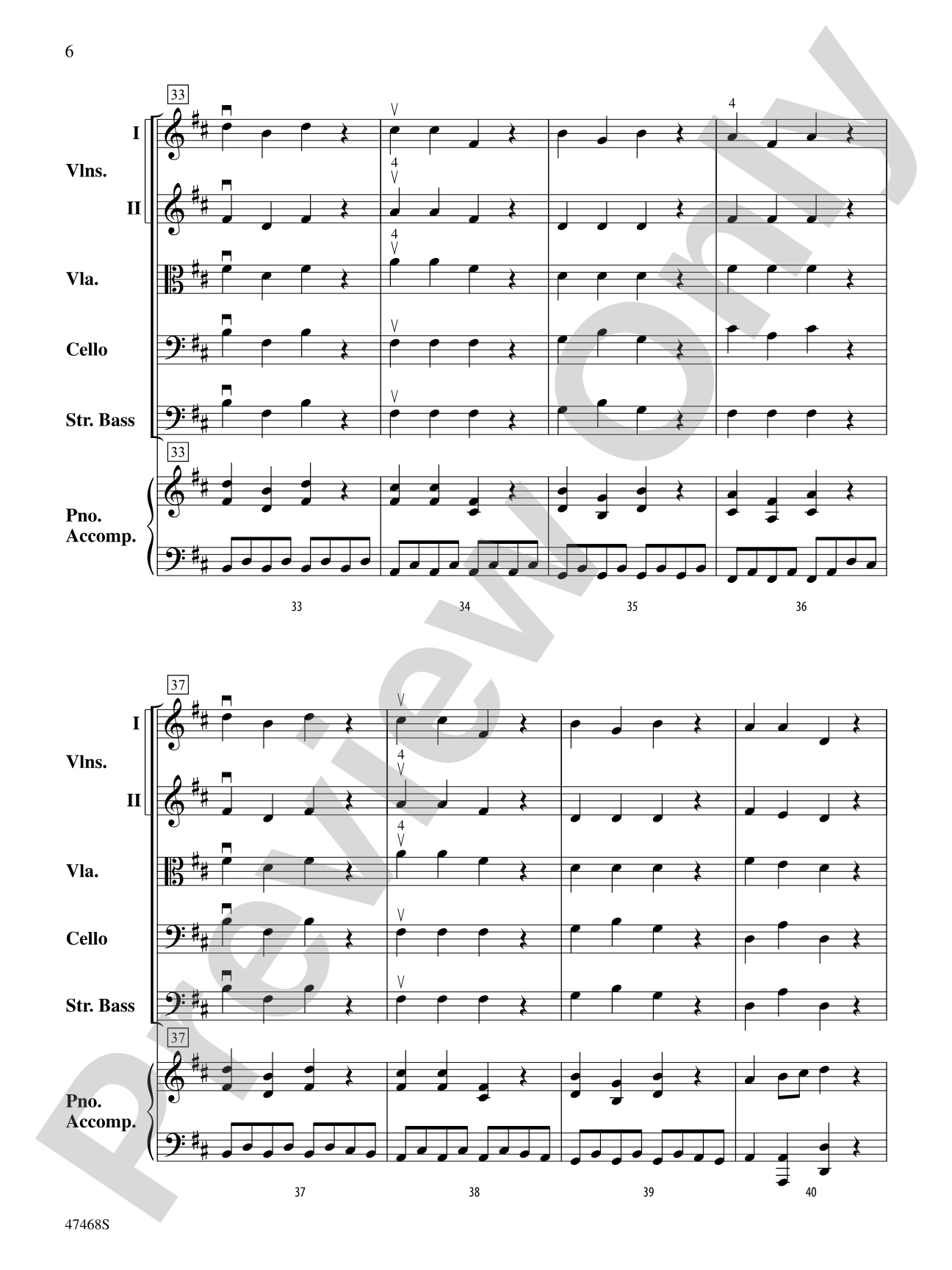 D-Tour: String Orchestra Conductor Score & Parts