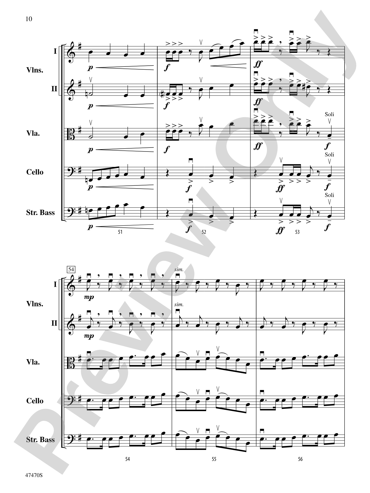 Legend of the Ghost Stallion: String Orchestra Conductor Score & Parts