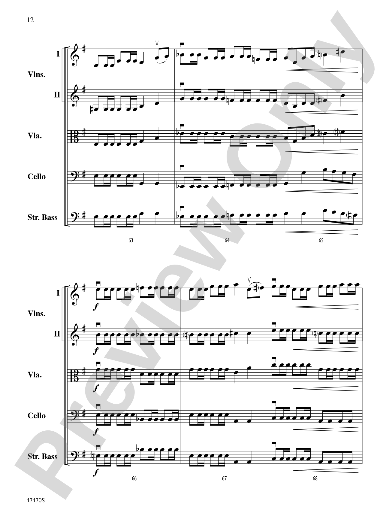 Legend of the Ghost Stallion: String Orchestra Conductor Score & Parts