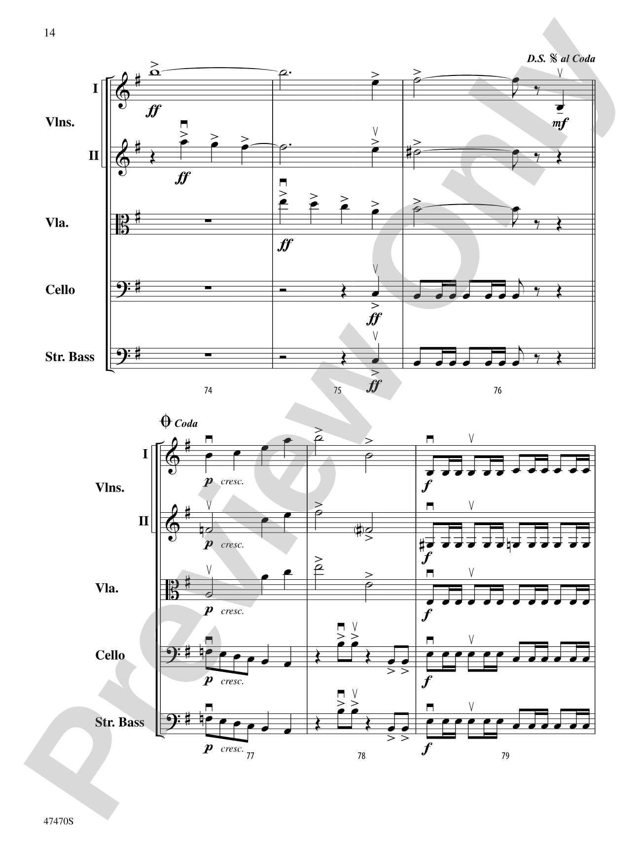 Legend of the Ghost Stallion: String Orchestra Conductor Score & Parts