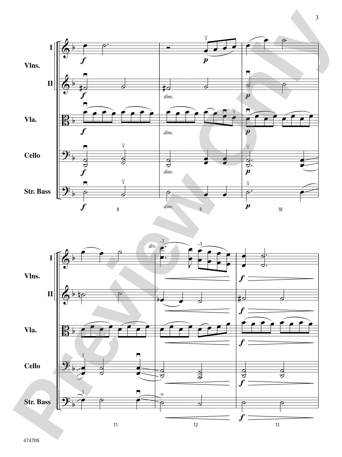 Legend of the Ghost Stallion: String Orchestra Conductor Score & Parts