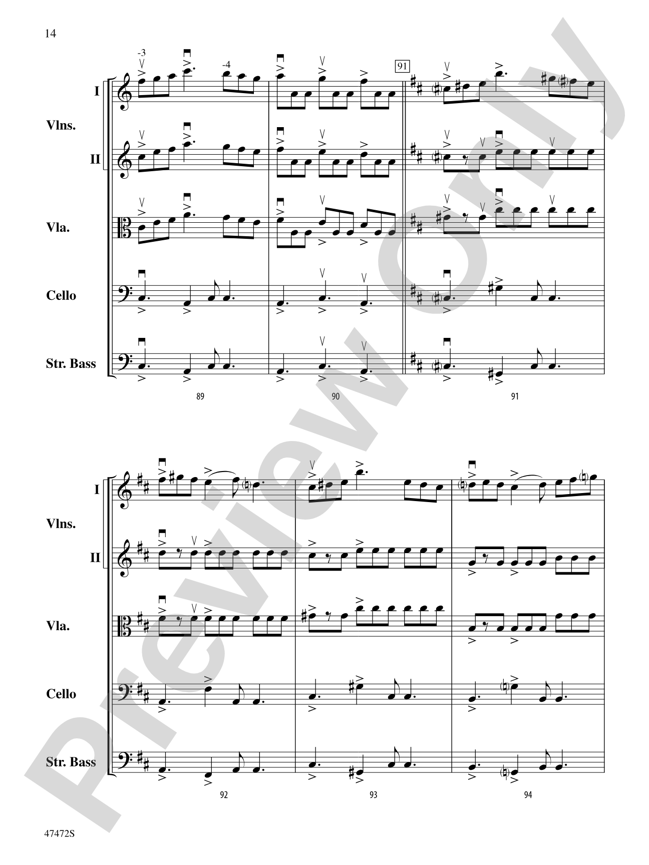 Legacy: String Orchestra Conductor Score & Parts
