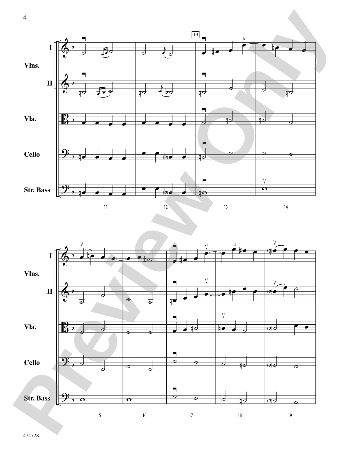 Legacy: String Orchestra Conductor Score & Parts