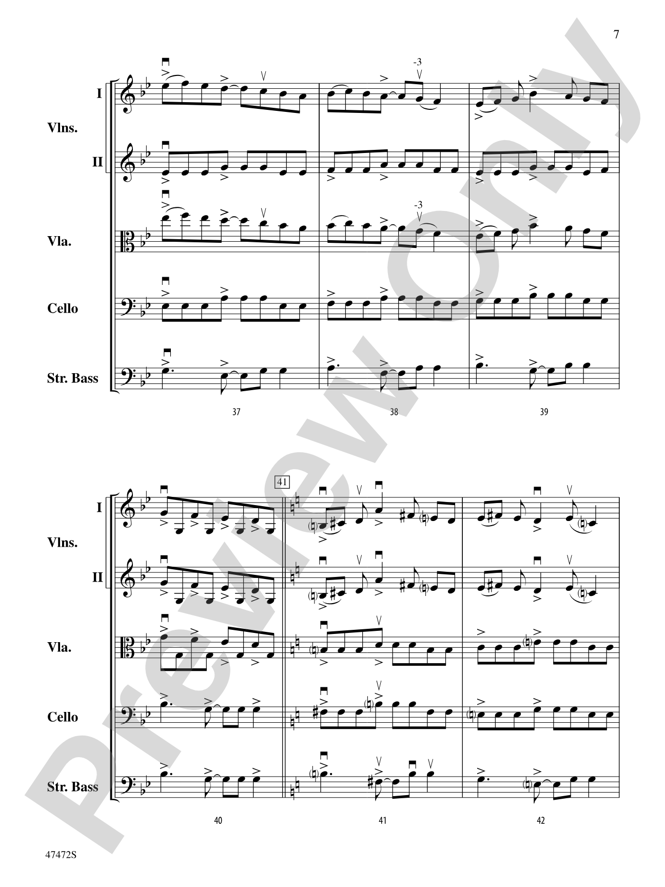 Legacy: String Orchestra Conductor Score & Parts