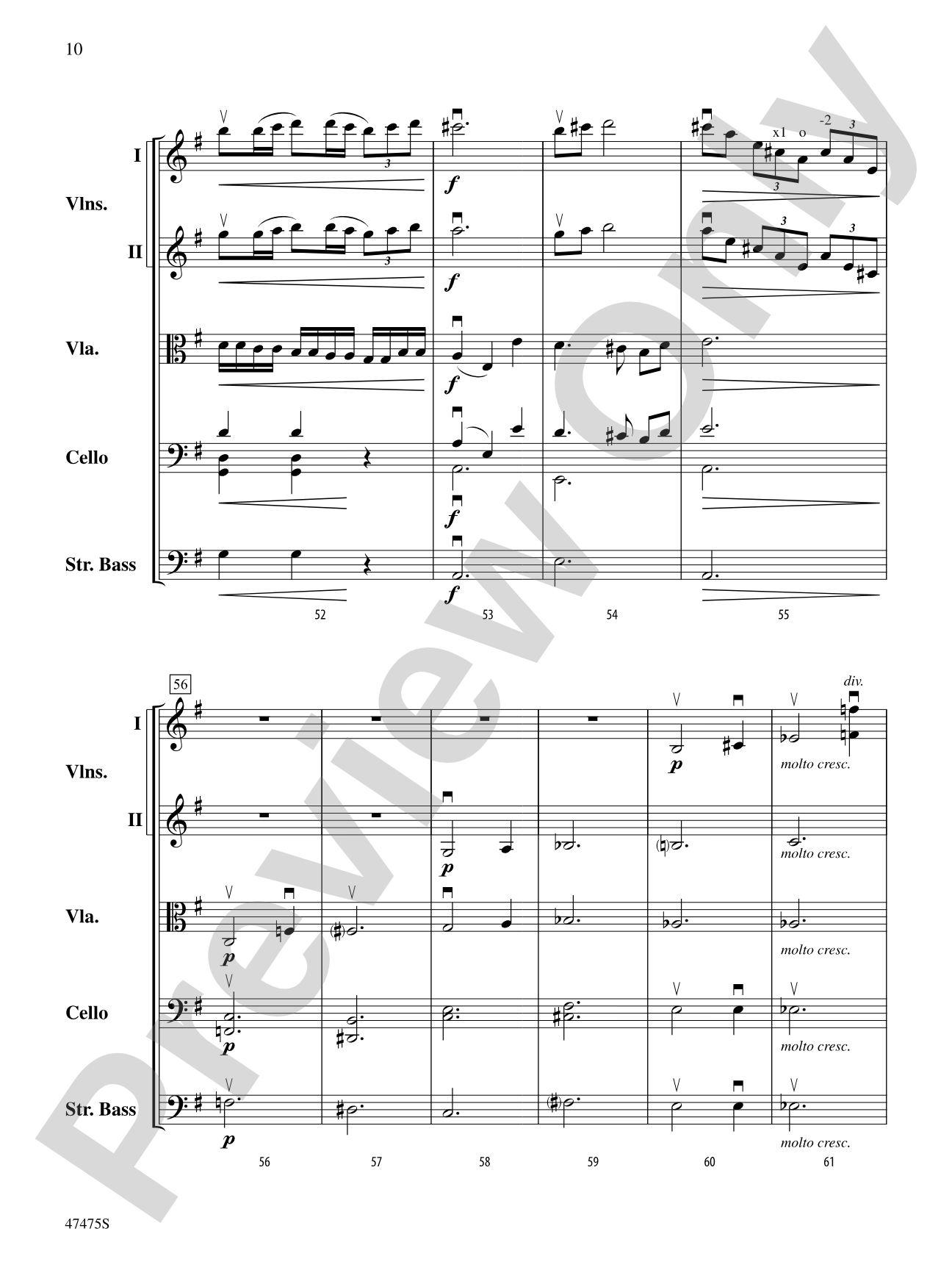 Zoom!: String Orchestra Conductor Score & Parts