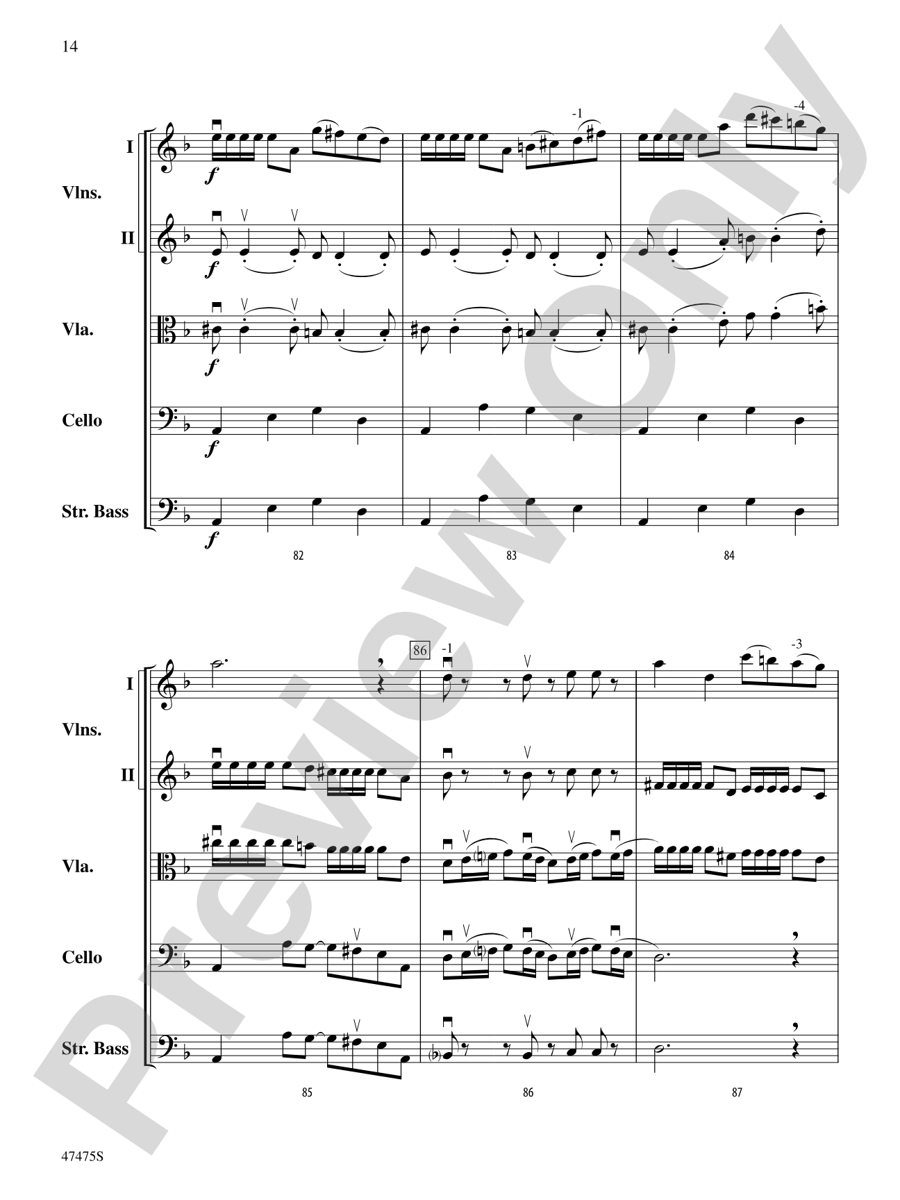 Zoom!: String Orchestra Conductor Score & Parts