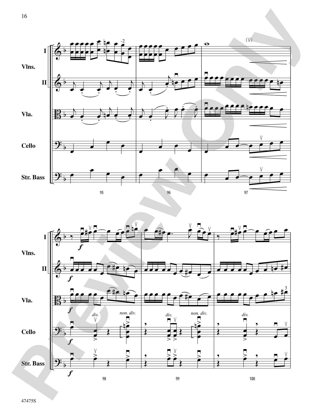 Zoom!: String Orchestra Conductor Score & Parts
