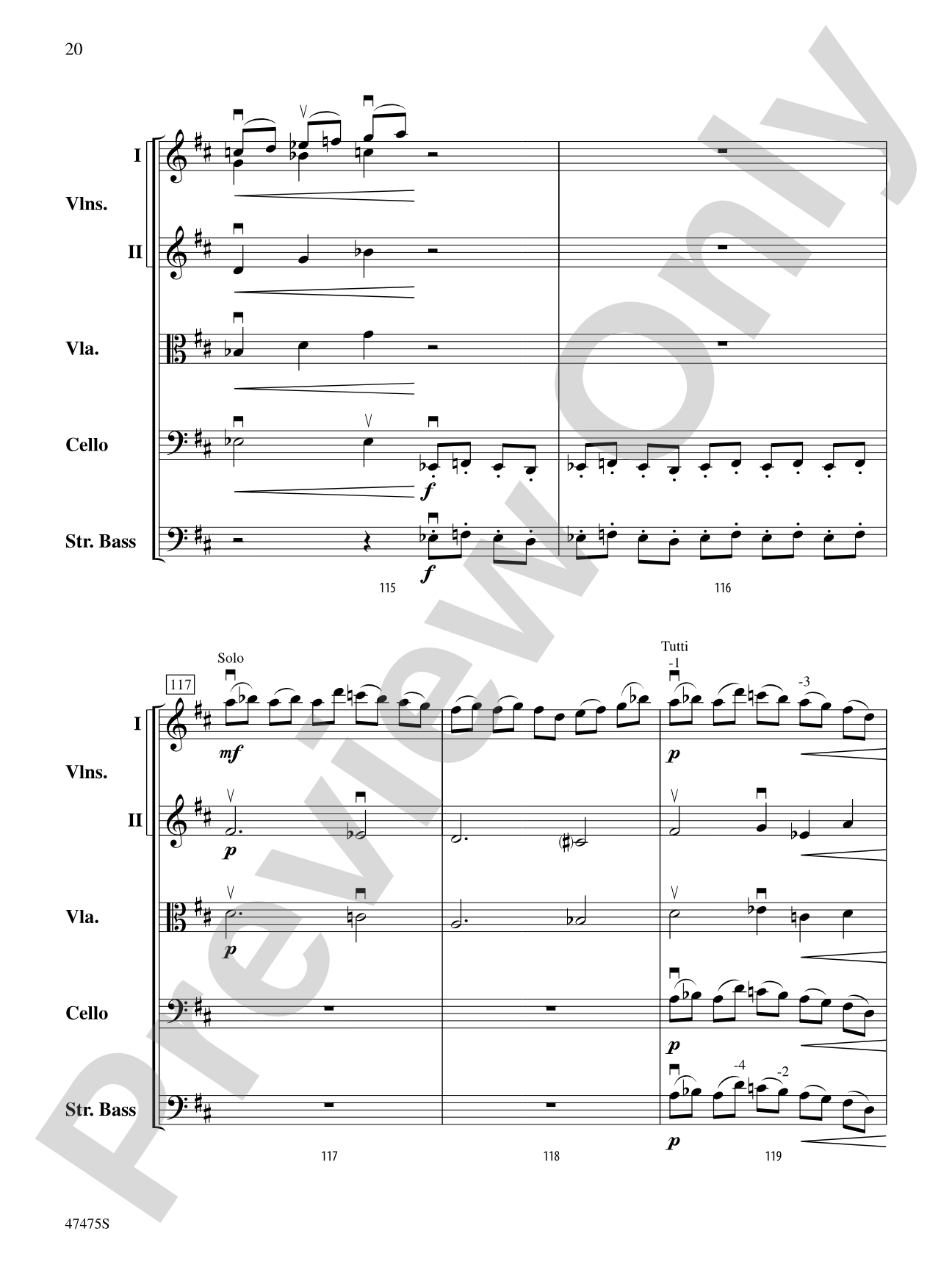 Zoom!: String Orchestra Conductor Score & Parts