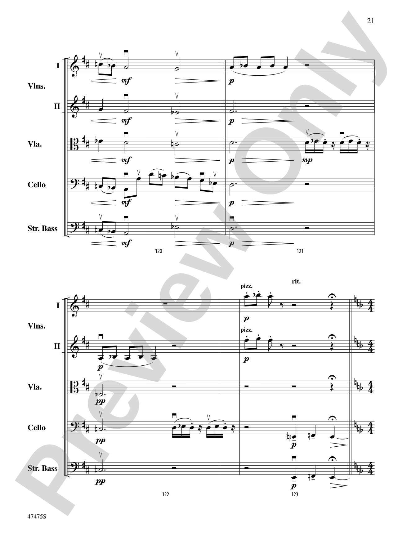Zoom!: String Orchestra Conductor Score & Parts