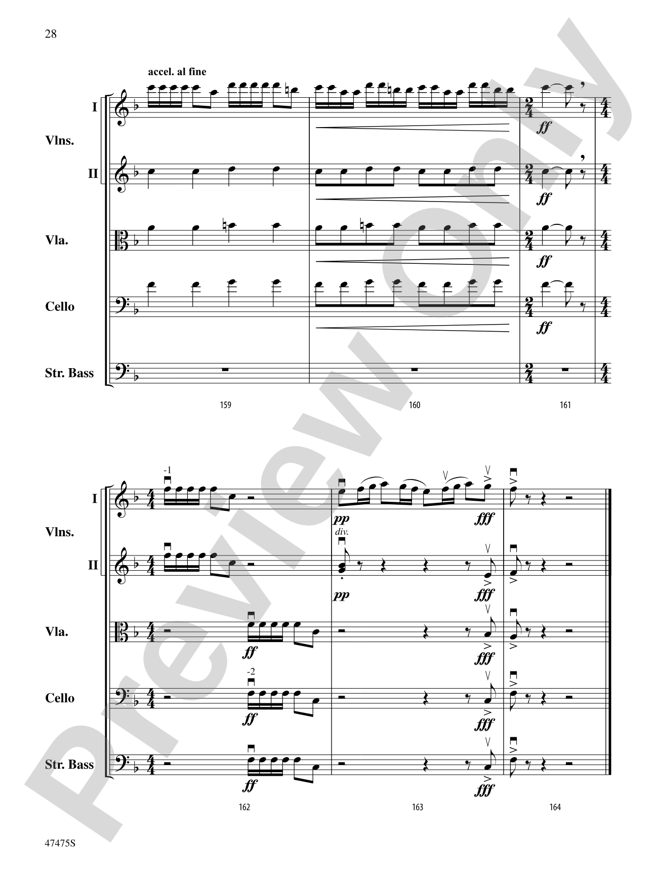 Zoom!: String Orchestra Conductor Score & Parts
