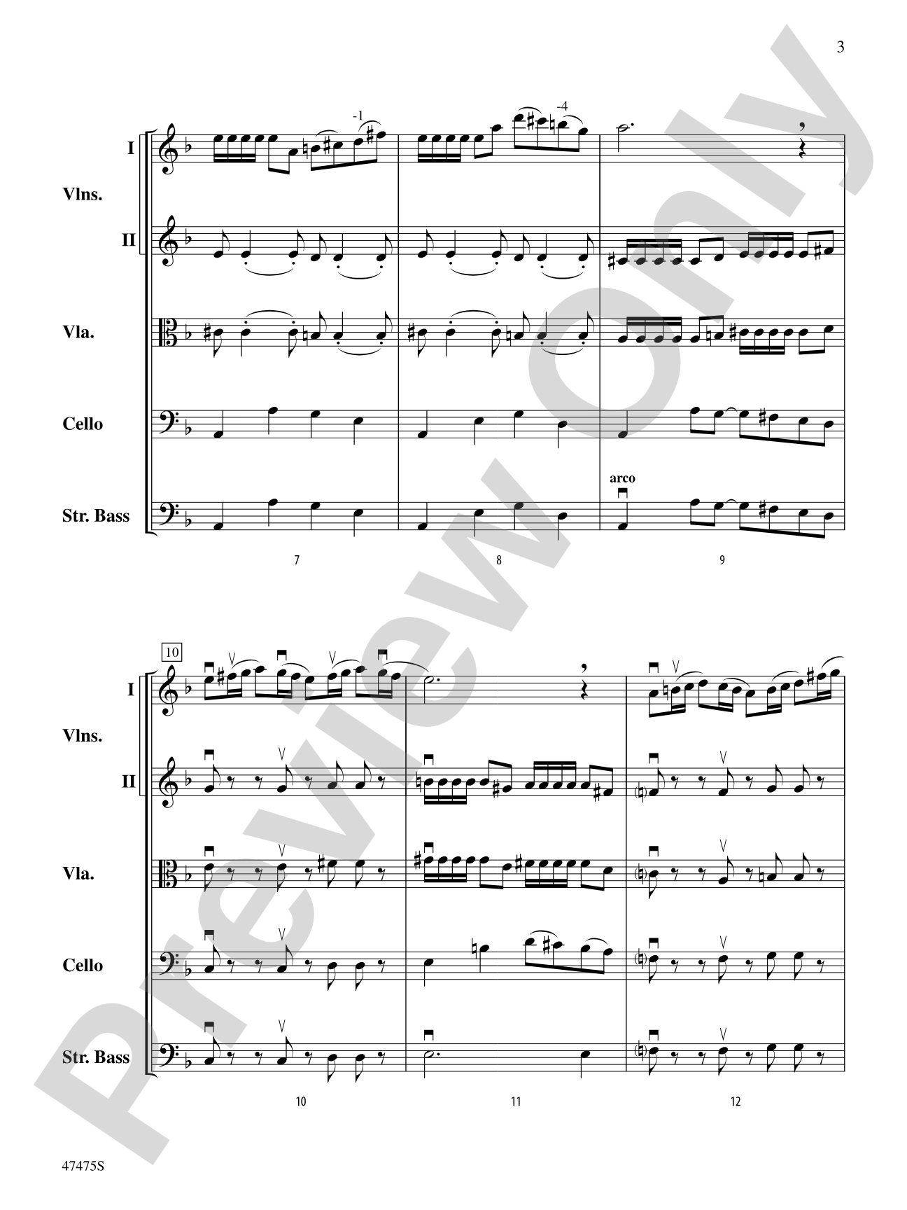 Zoom!: String Orchestra Conductor Score & Parts