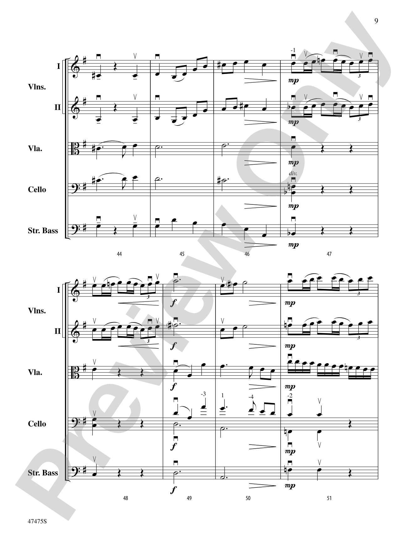 Zoom!: String Orchestra Conductor Score & Parts