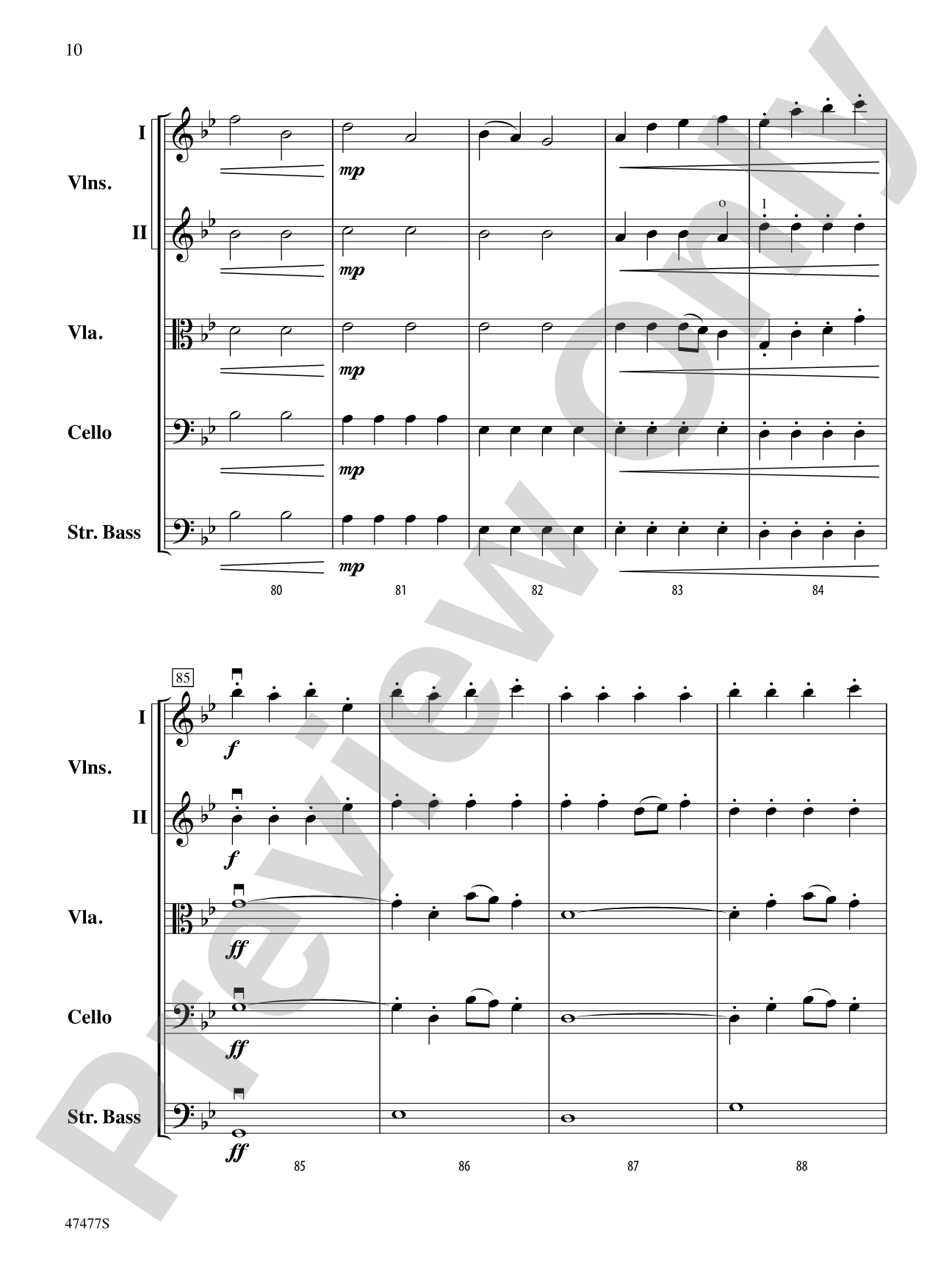 Rubicon: String Orchestra Conductor Score & Parts