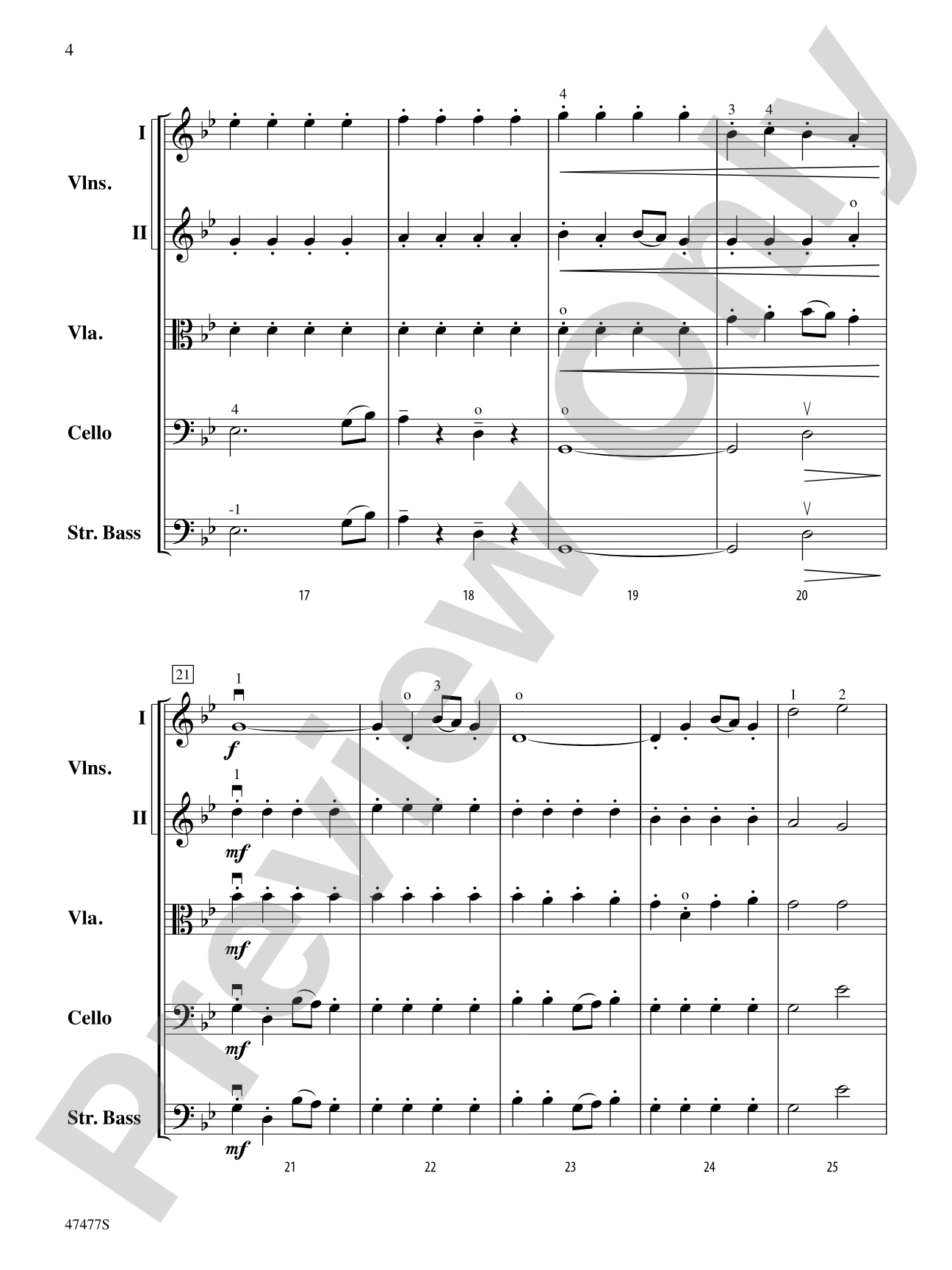 Rubicon: String Orchestra Conductor Score & Parts