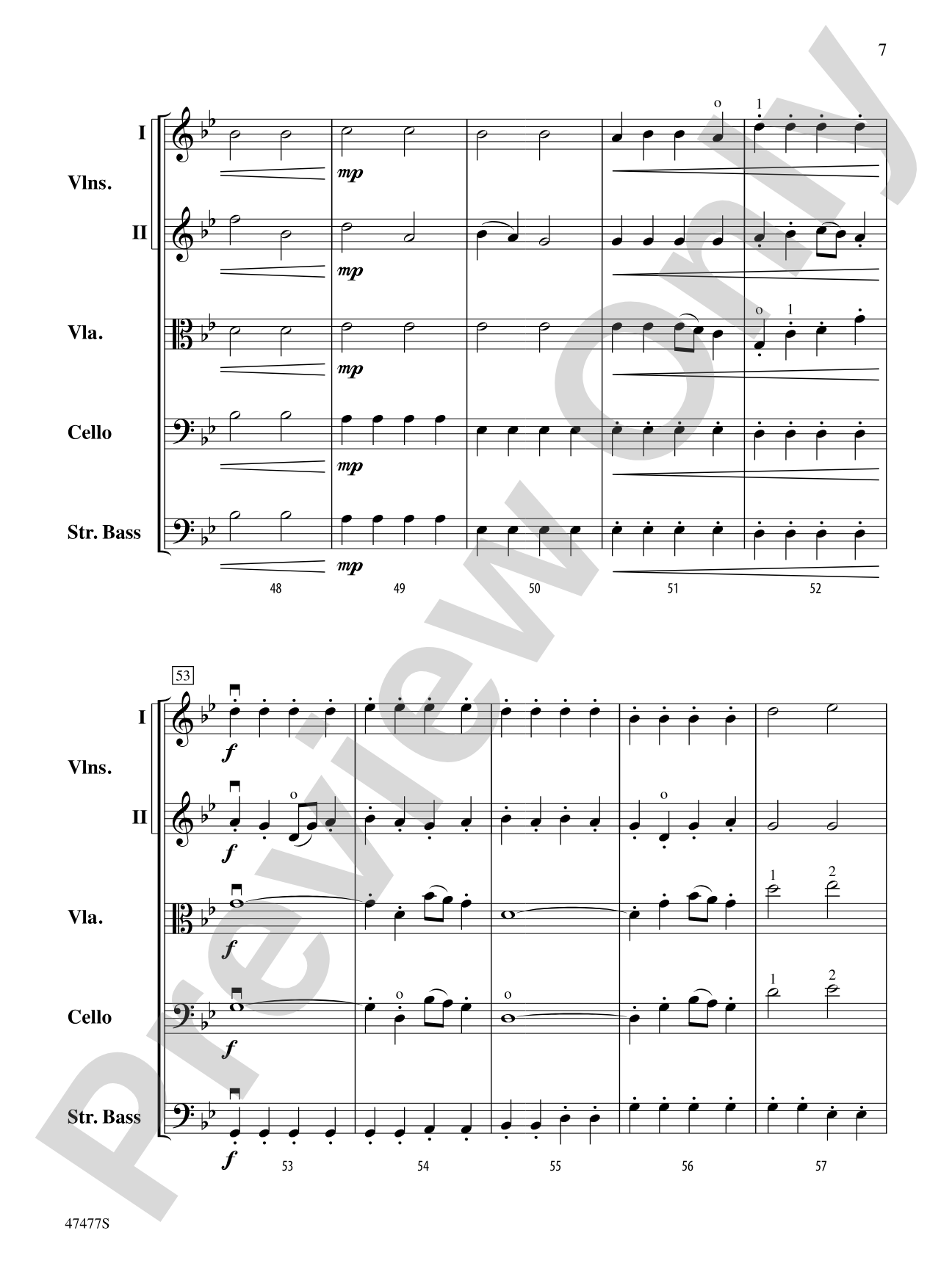 Rubicon: String Orchestra Conductor Score & Parts