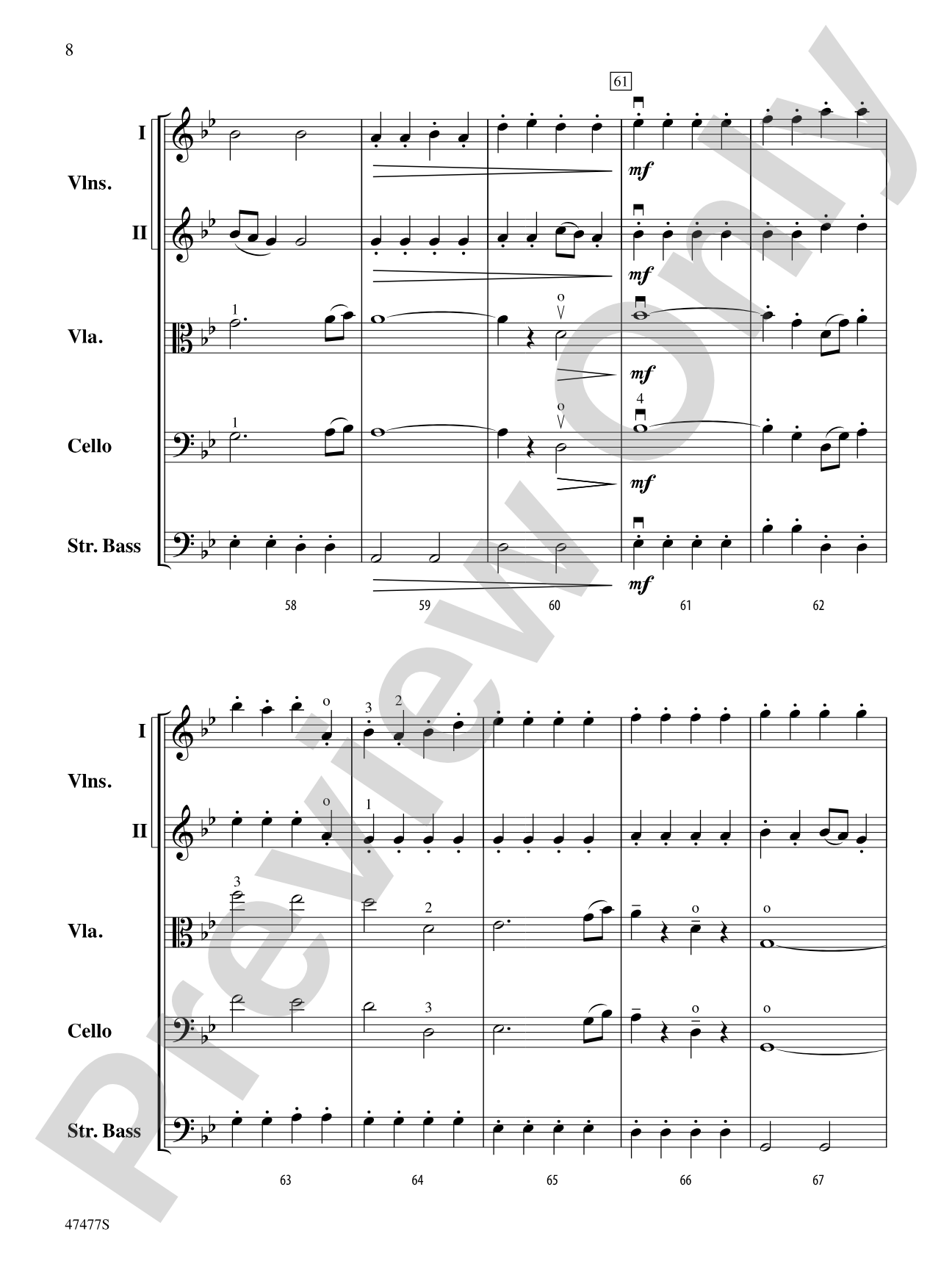 Rubicon: String Orchestra Conductor Score & Parts