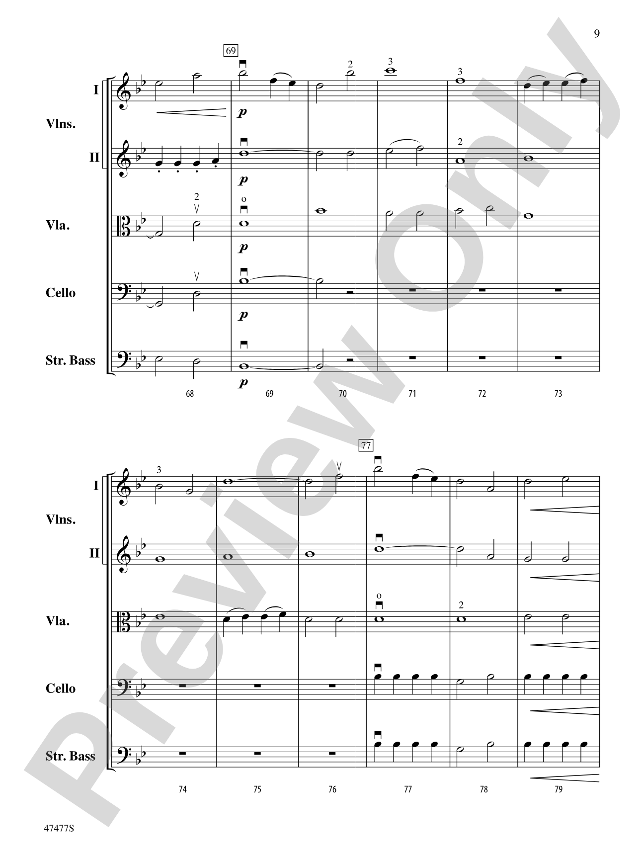 Rubicon: String Orchestra Conductor Score & Parts