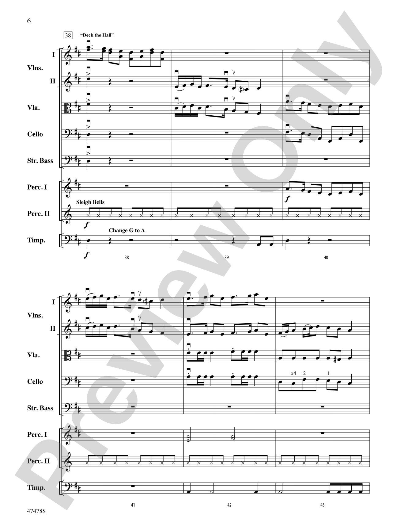 A Festival of Christmas: String Orchestra Conductor Score & Parts