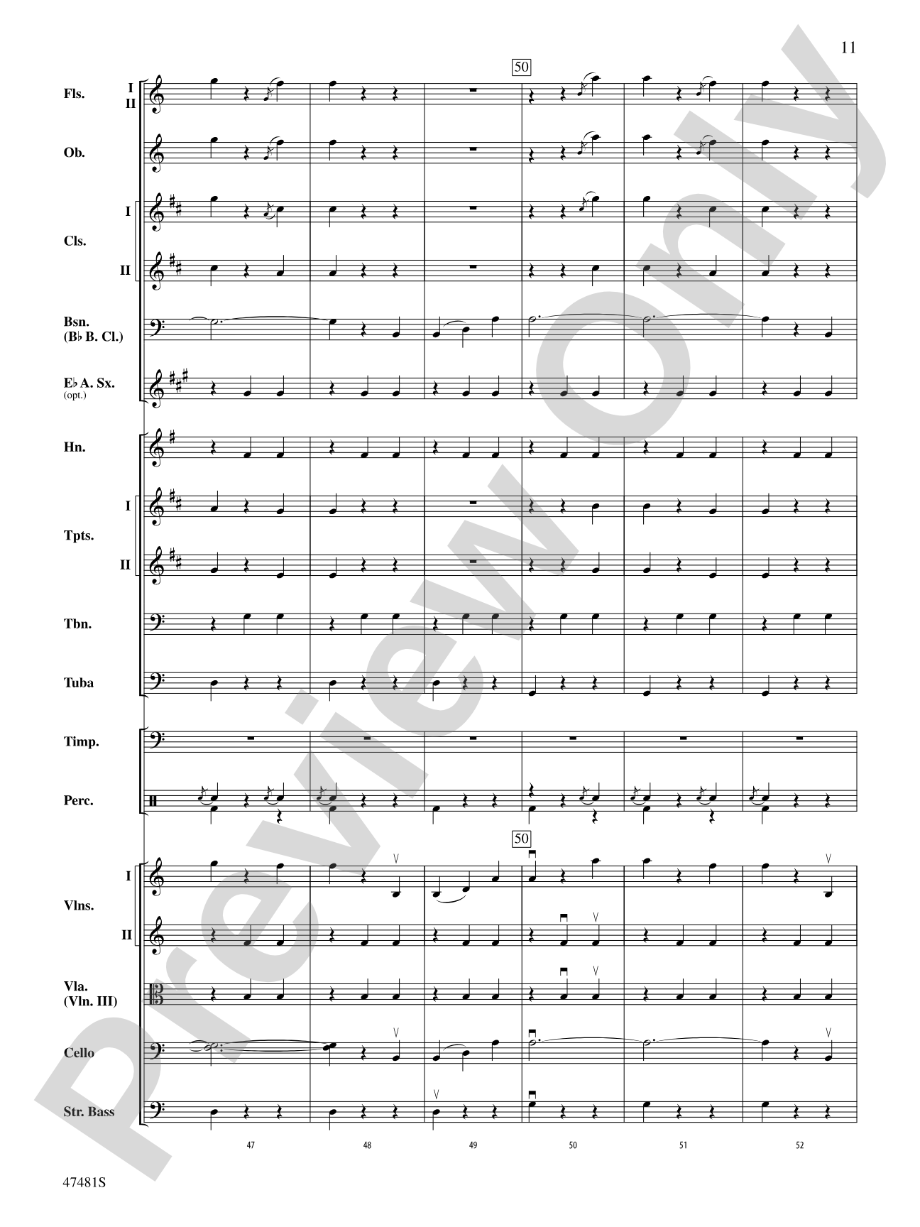 The Blue Danube Waltz: Score