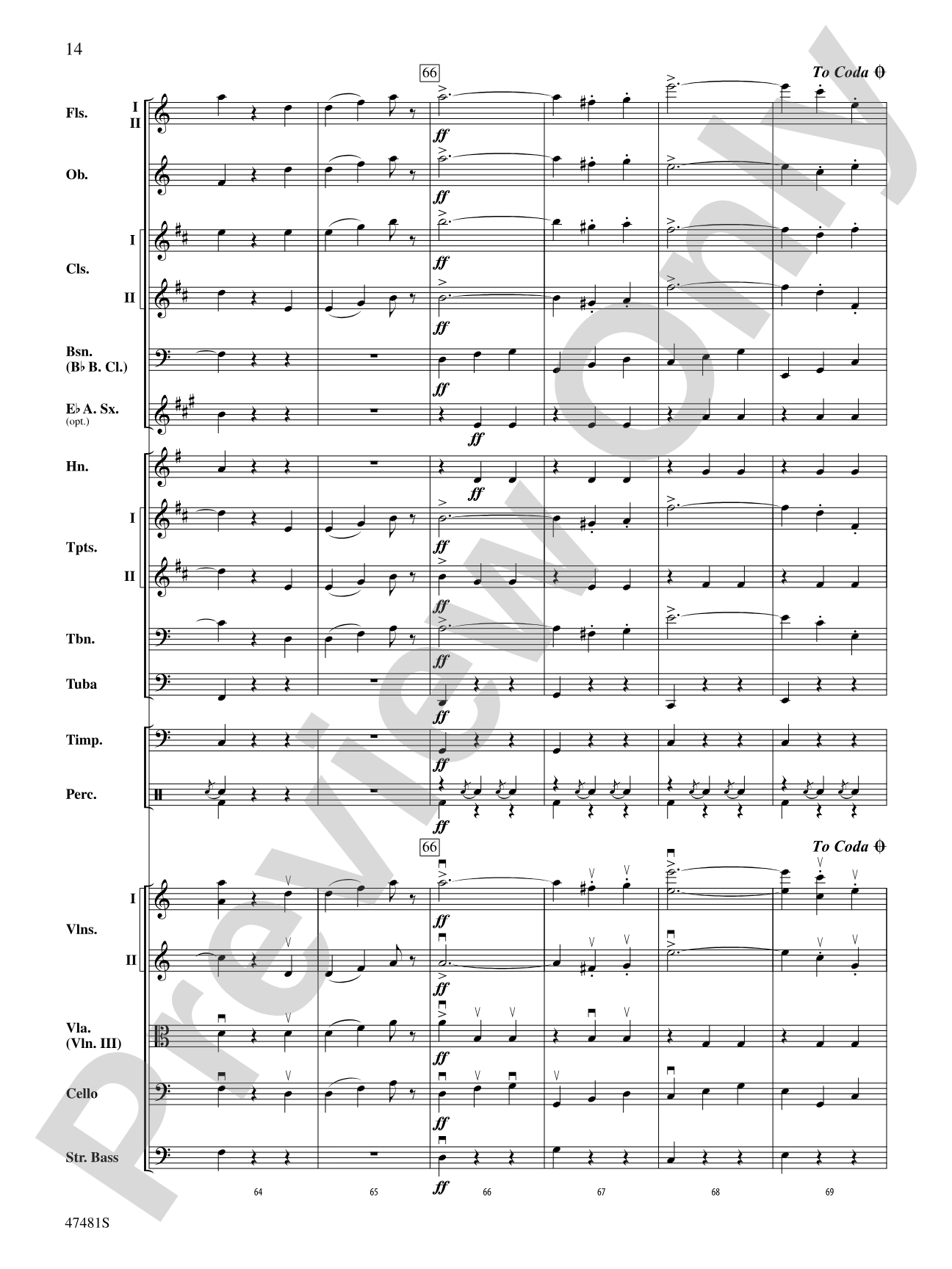 The Blue Danube Waltz: Score