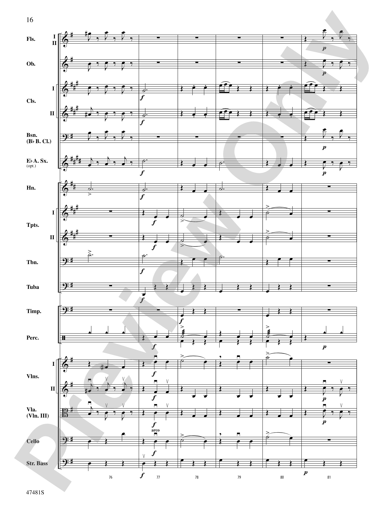 The Blue Danube Waltz: Score