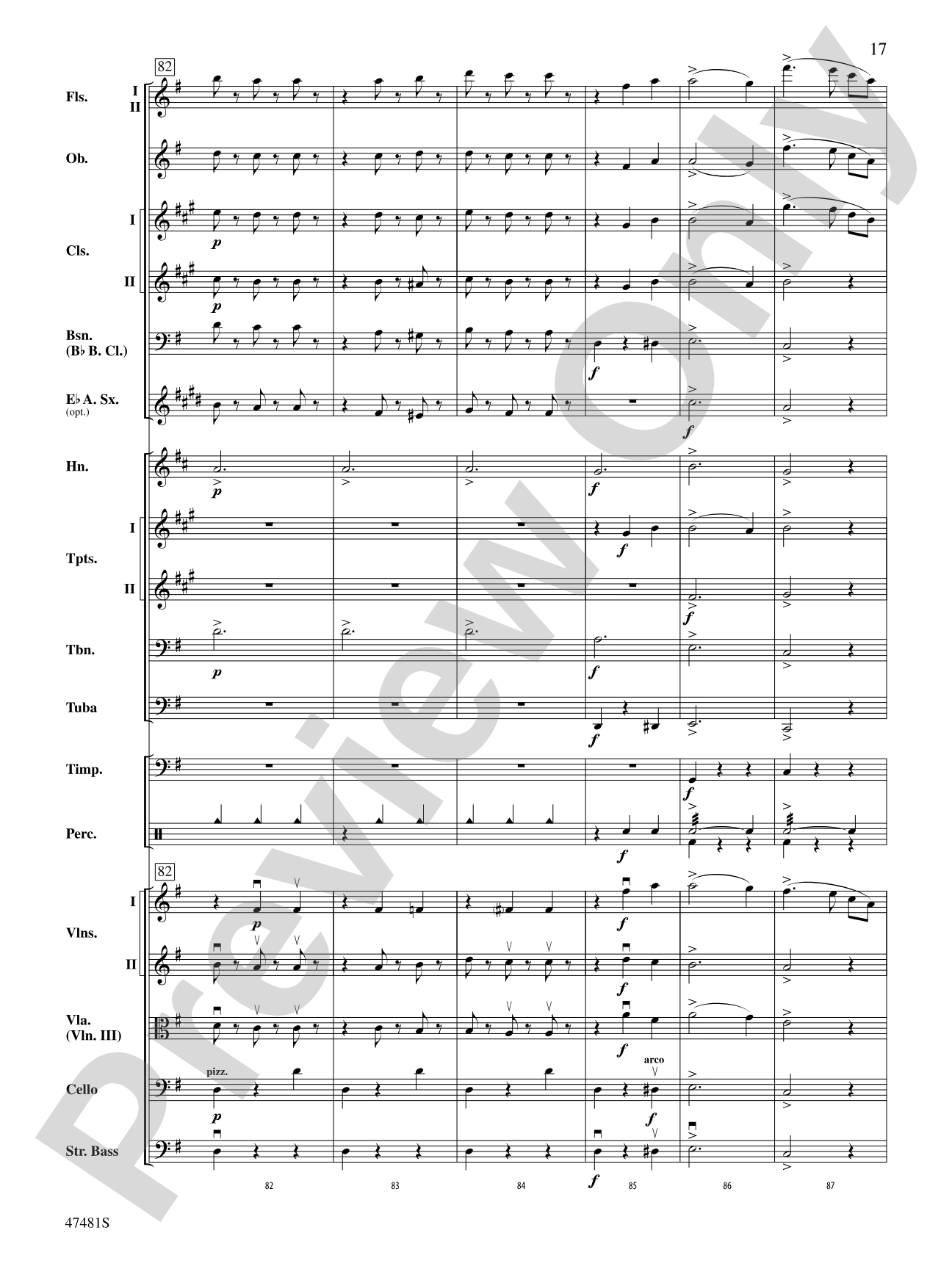 The Blue Danube Waltz: Score