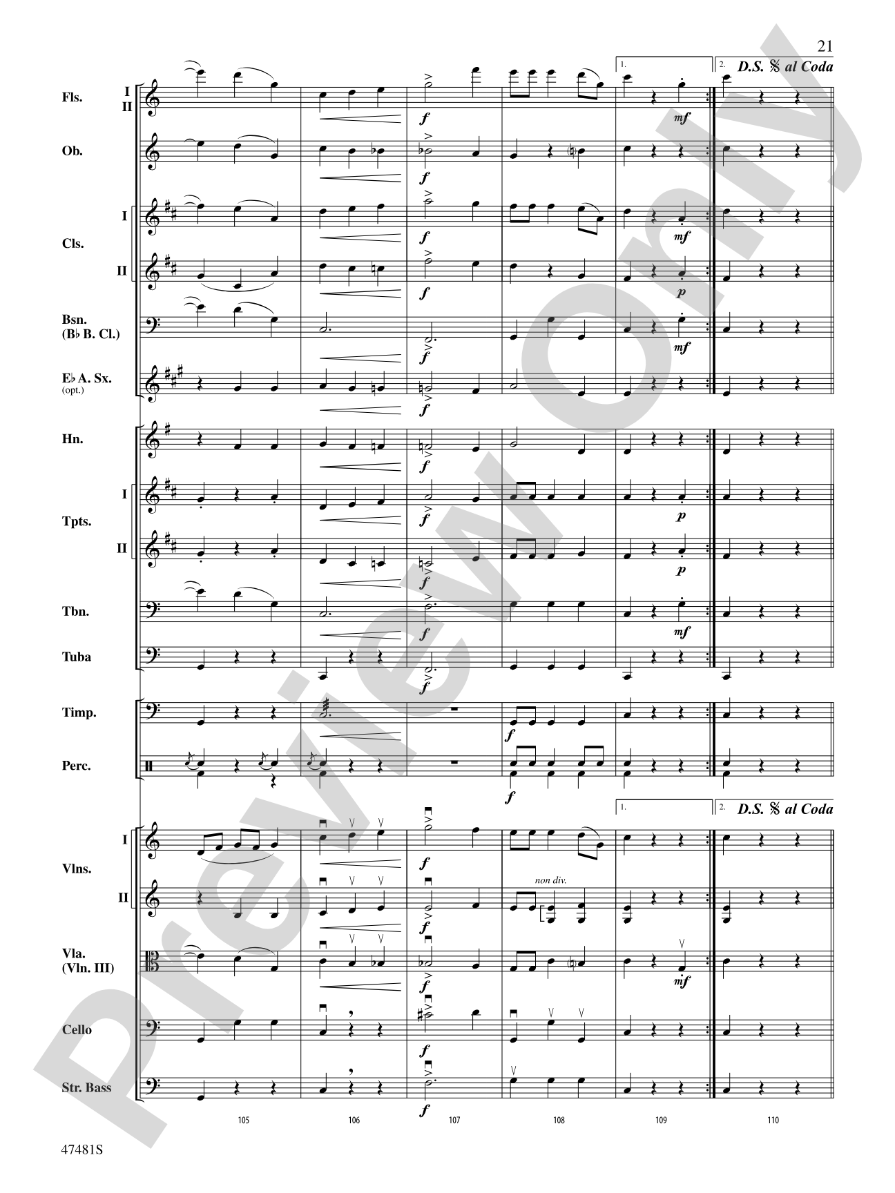 The Blue Danube Waltz: Score