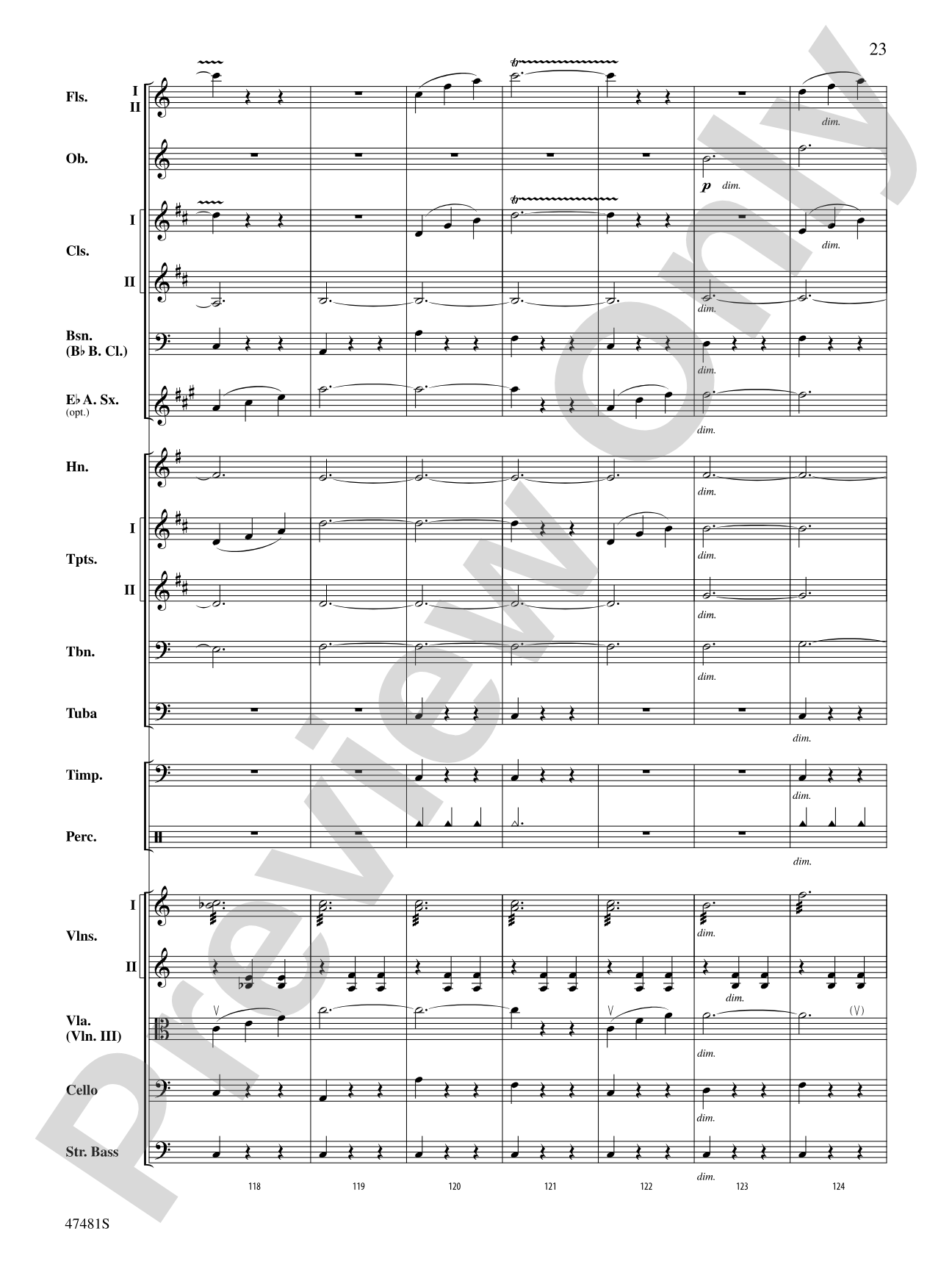 The Blue Danube Waltz: Score