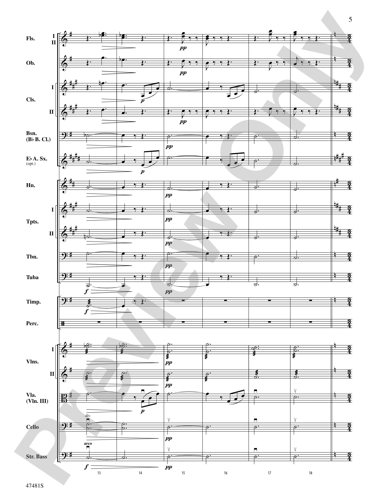 The Blue Danube Waltz: Score