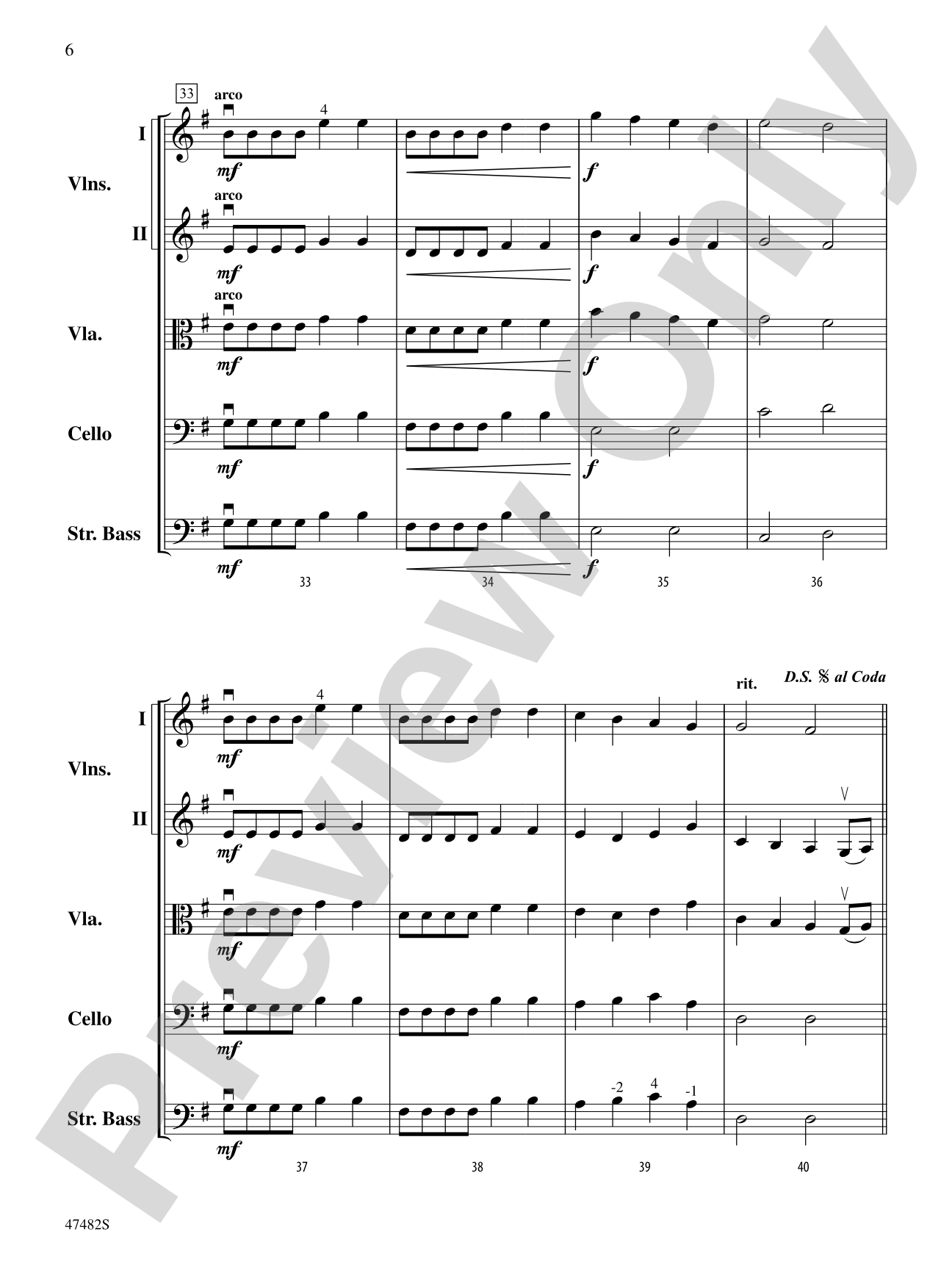 Rainbow's End: String Orchestra Conductor Score & Parts