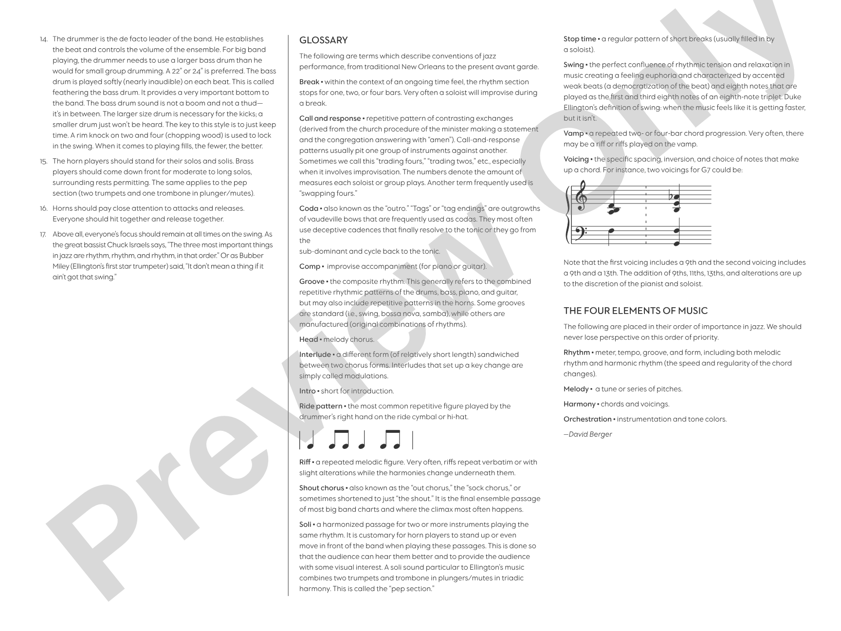 Liza (All the Clouds'll Roll Away): Jazz Ensemble Conductor Score & Parts