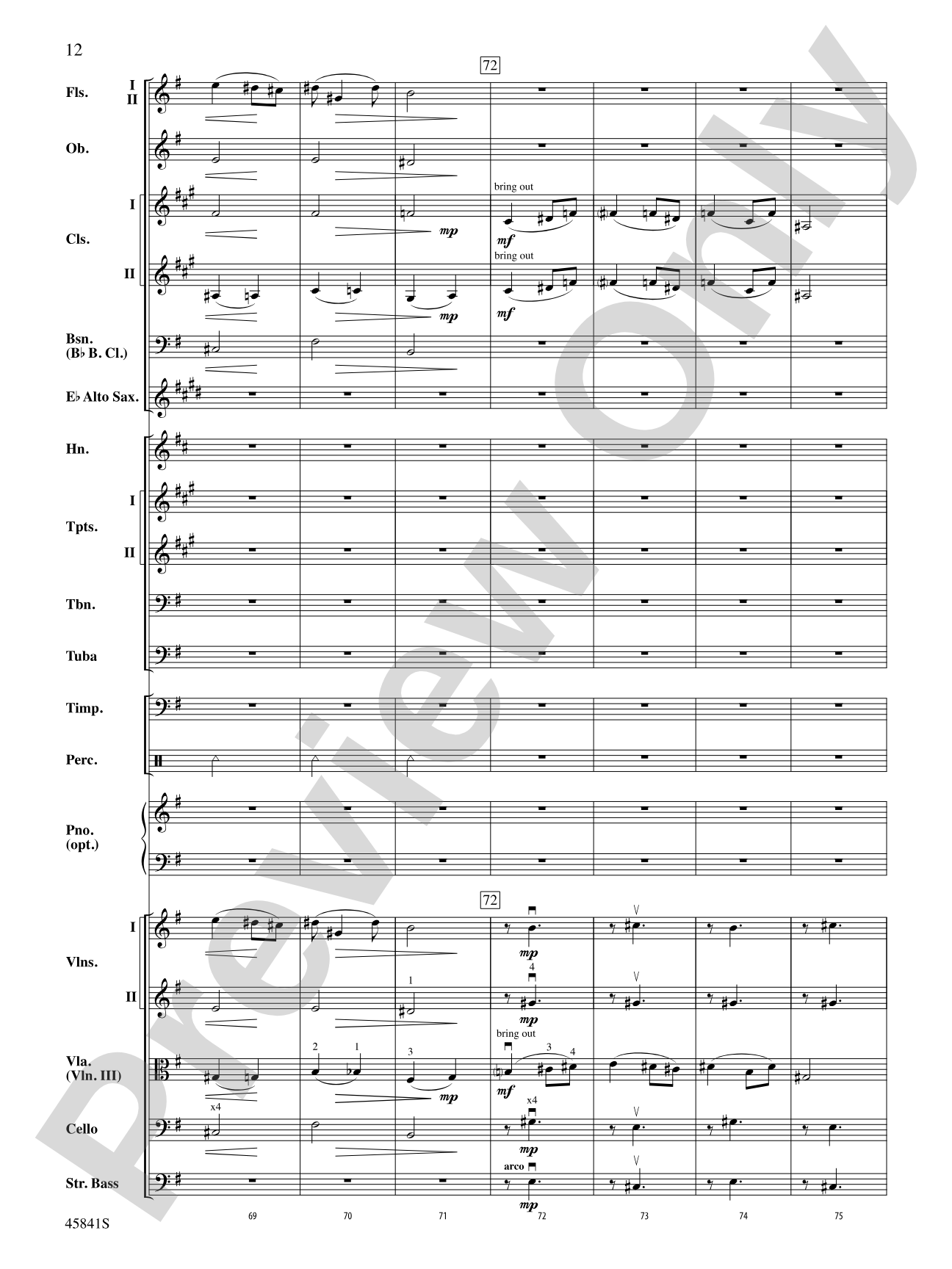 March of the Dwarfs: Full Orchestra Conductor Score & Parts