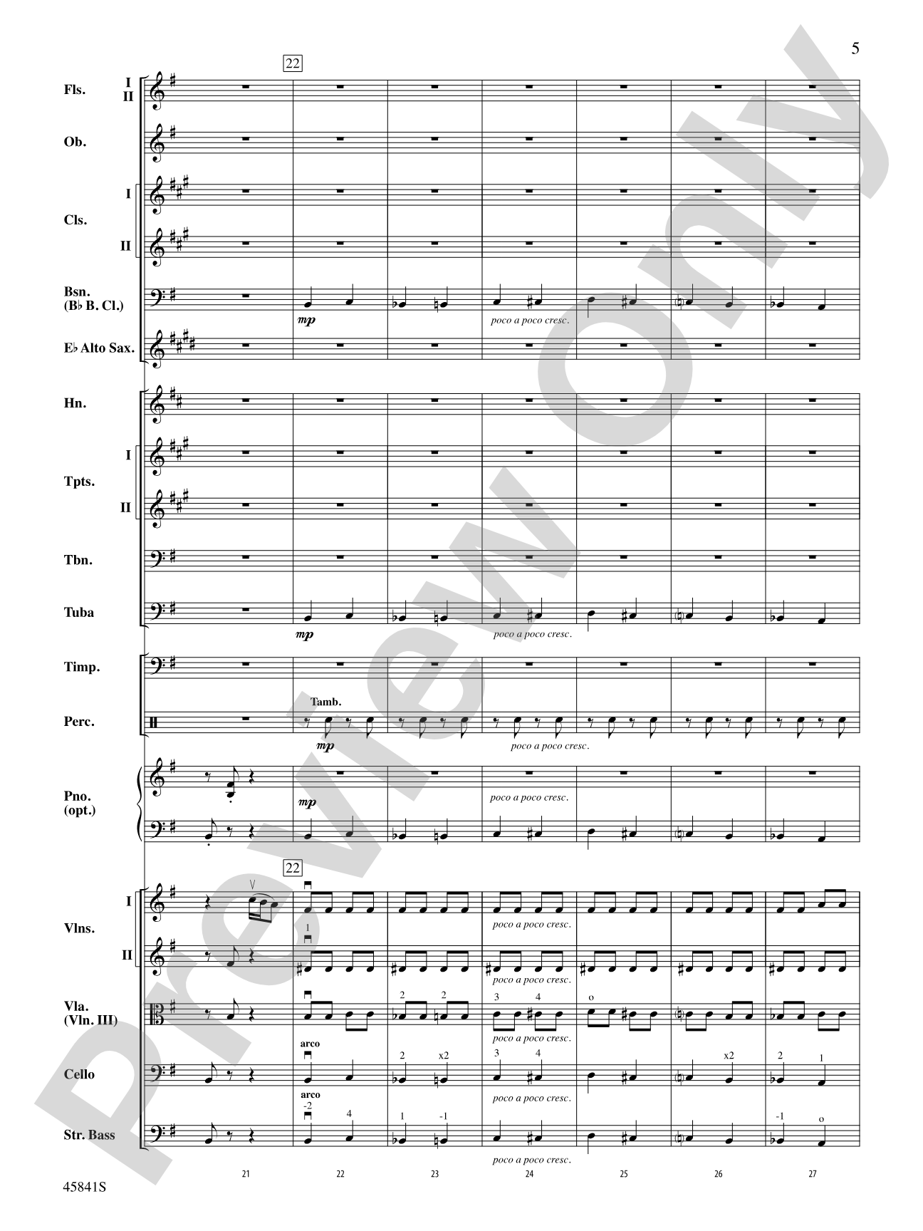March of the Dwarfs: Full Orchestra Conductor Score & Parts