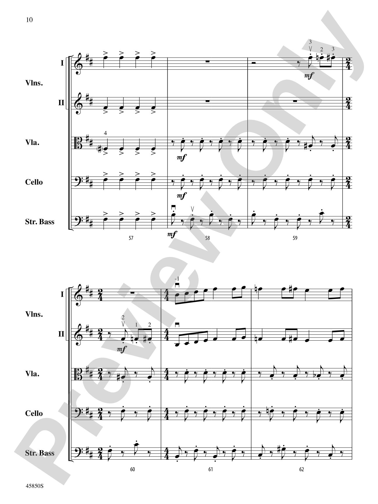 A Danny Elfman Spooktacular: String Orchestra Conductor Score & Parts