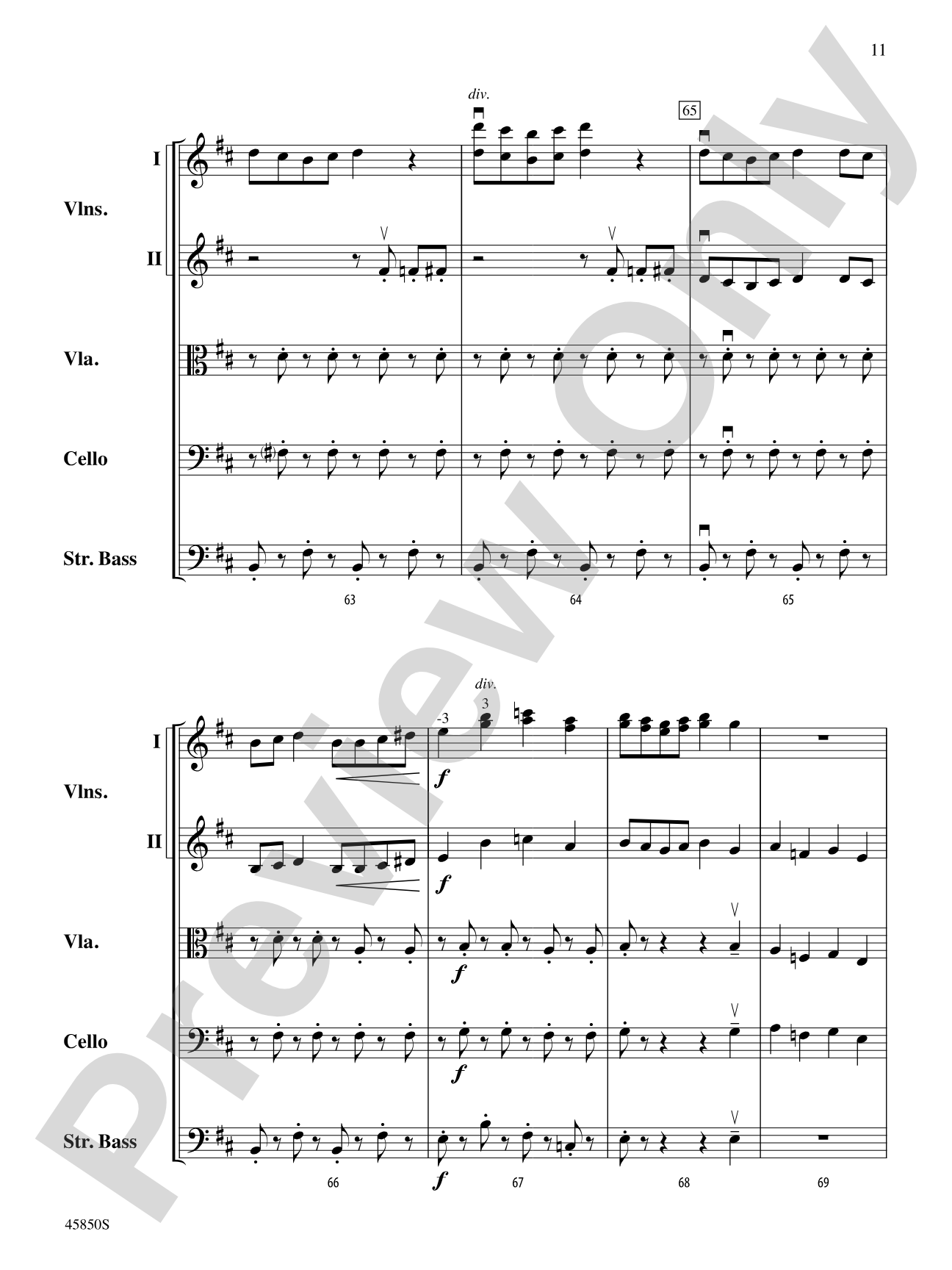 A Danny Elfman Spooktacular: String Orchestra Conductor Score & Parts