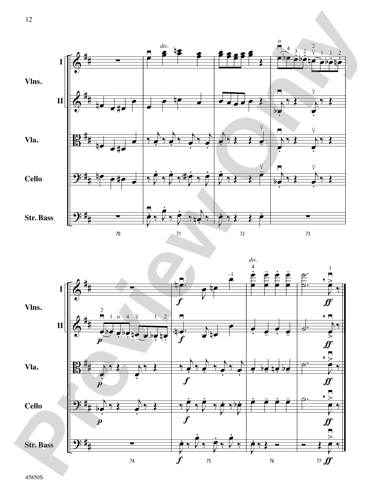 A Danny Elfman Spooktacular: String Orchestra Conductor Score & Parts