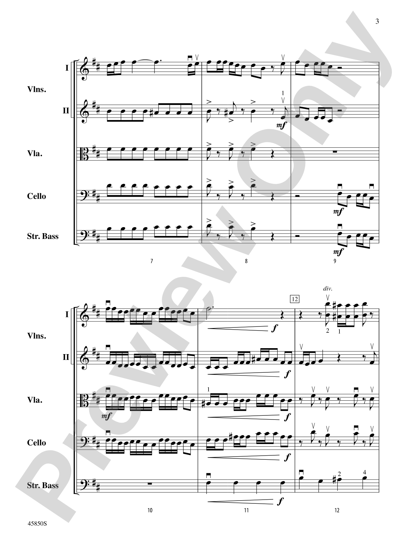 A Danny Elfman Spooktacular: String Orchestra Conductor Score & Parts