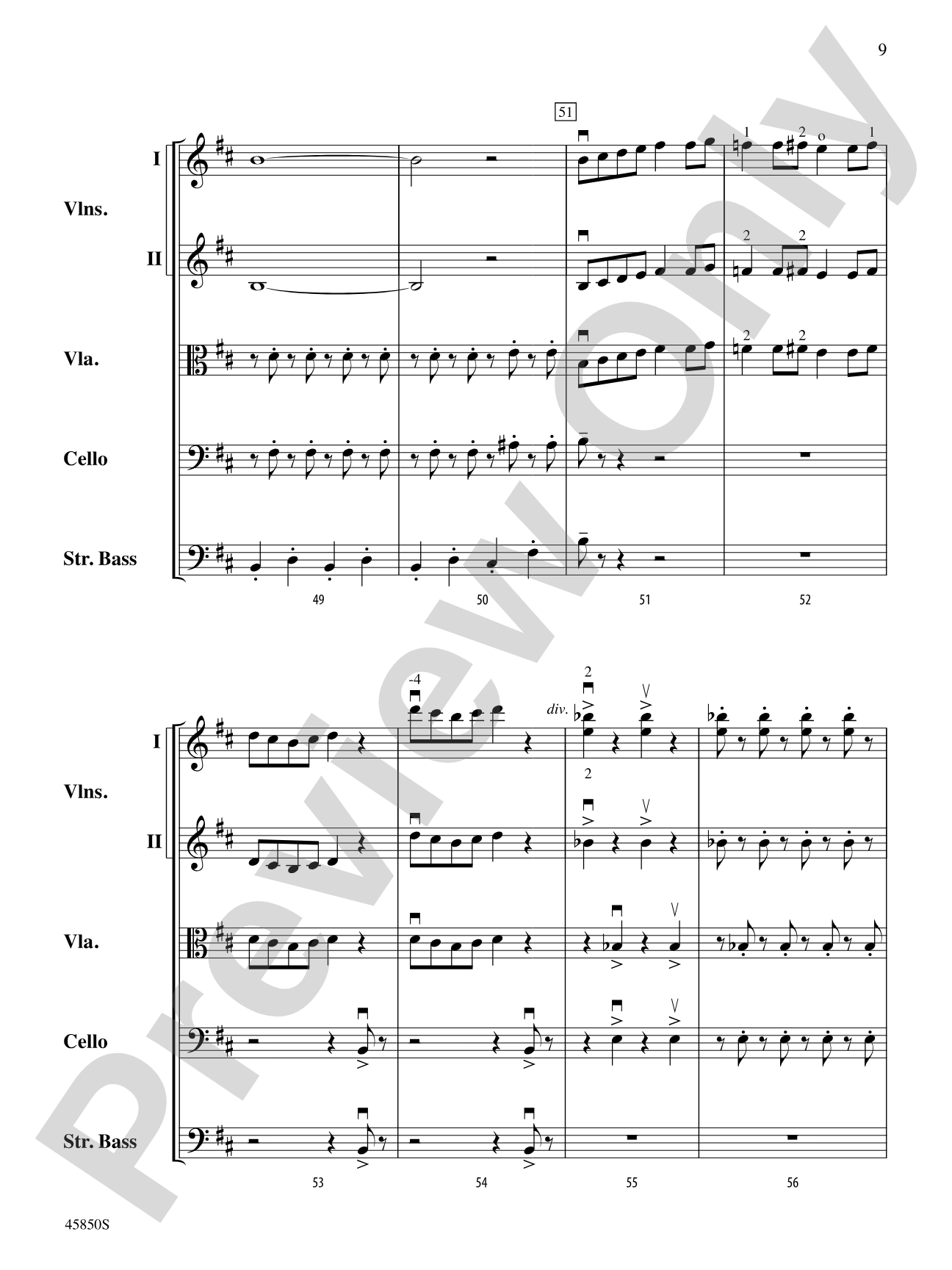 A Danny Elfman Spooktacular: String Orchestra Conductor Score & Parts