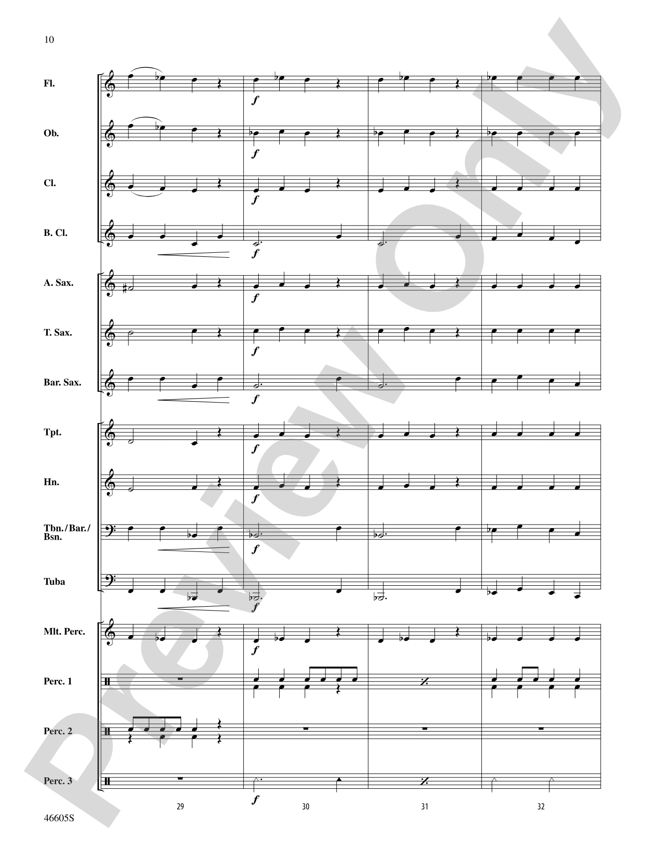 Ode to Three Ships: Concert Band Conductor Score & Parts