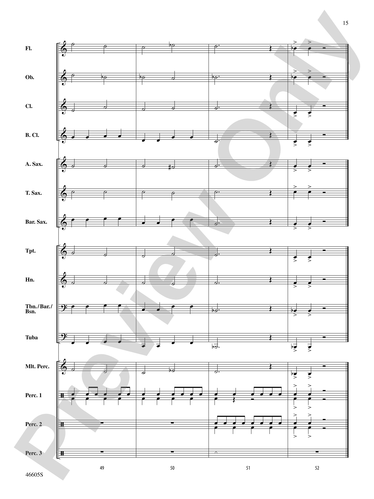 Ode to Three Ships: Concert Band Conductor Score & Parts