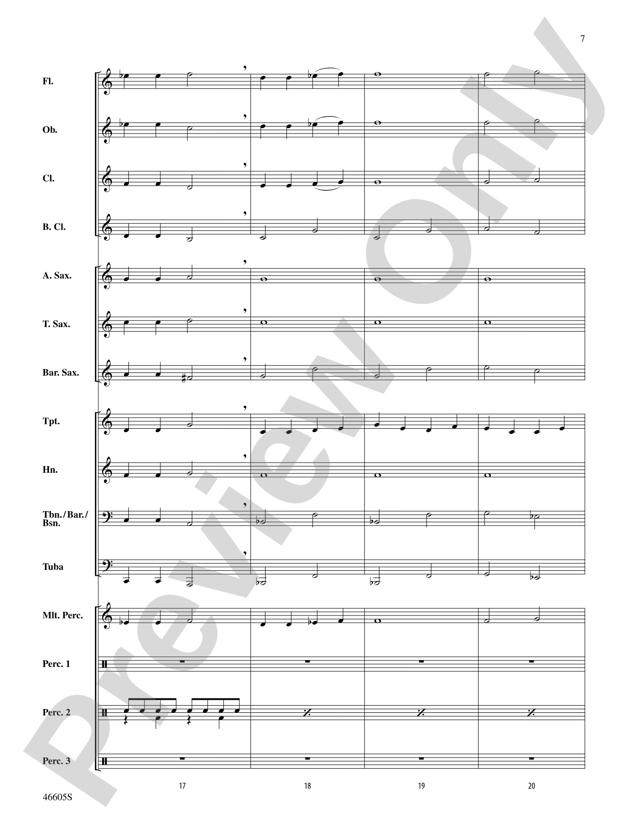 Ode to Three Ships: Concert Band Conductor Score & Parts