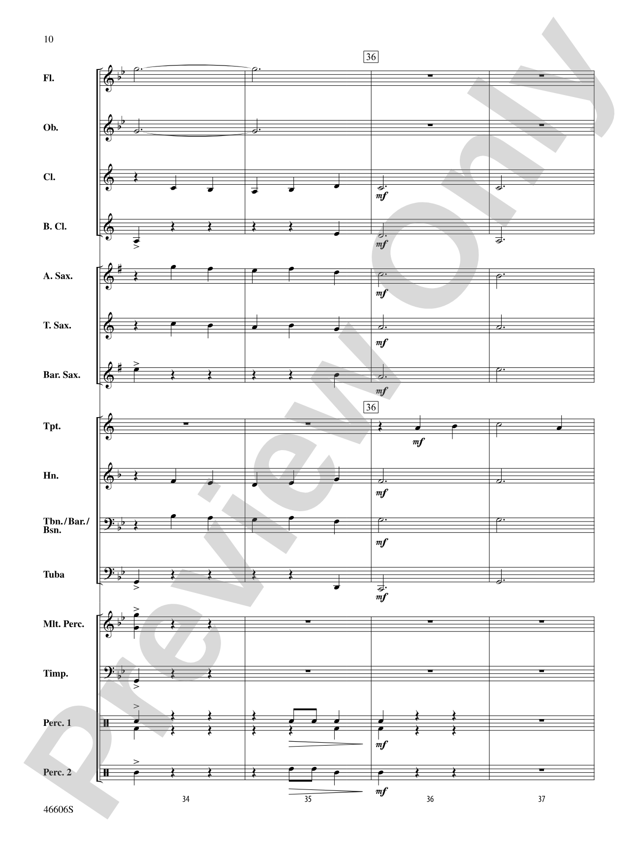 Maya: The Lost Empire: Concert Band Conductor Score & Parts