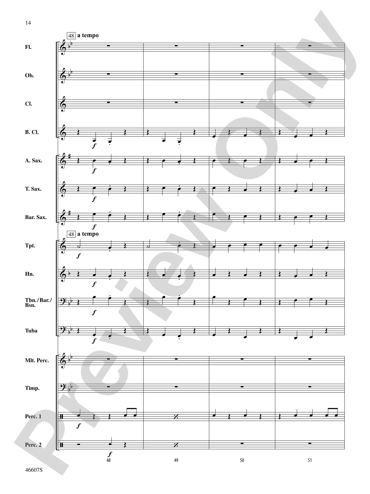 Come the Brave: Score