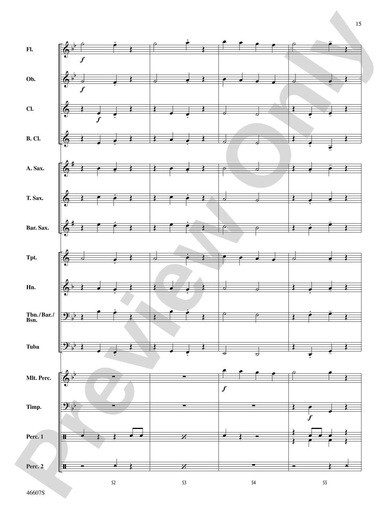 Come the Brave: Score
