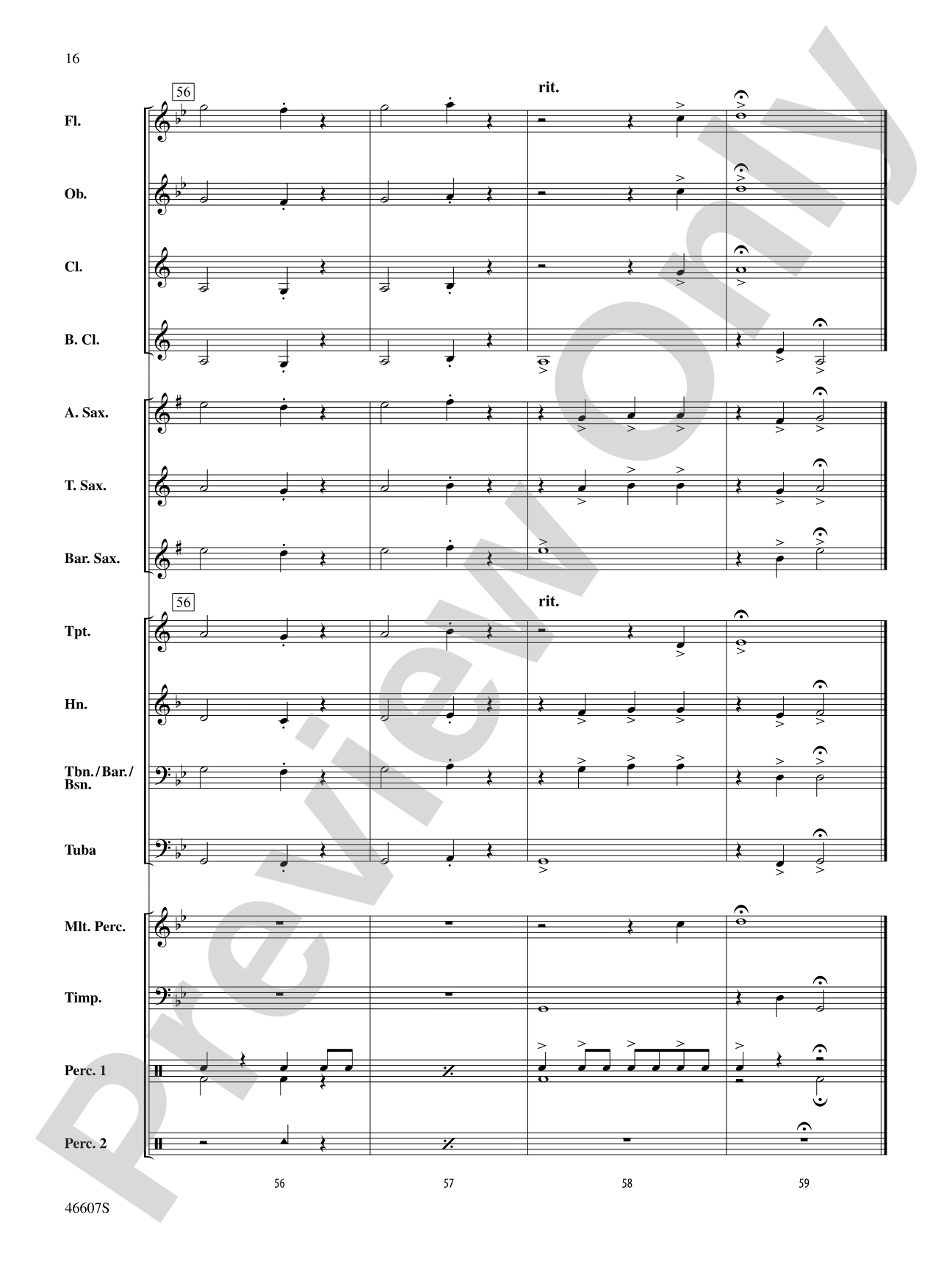 Come the Brave: Score
