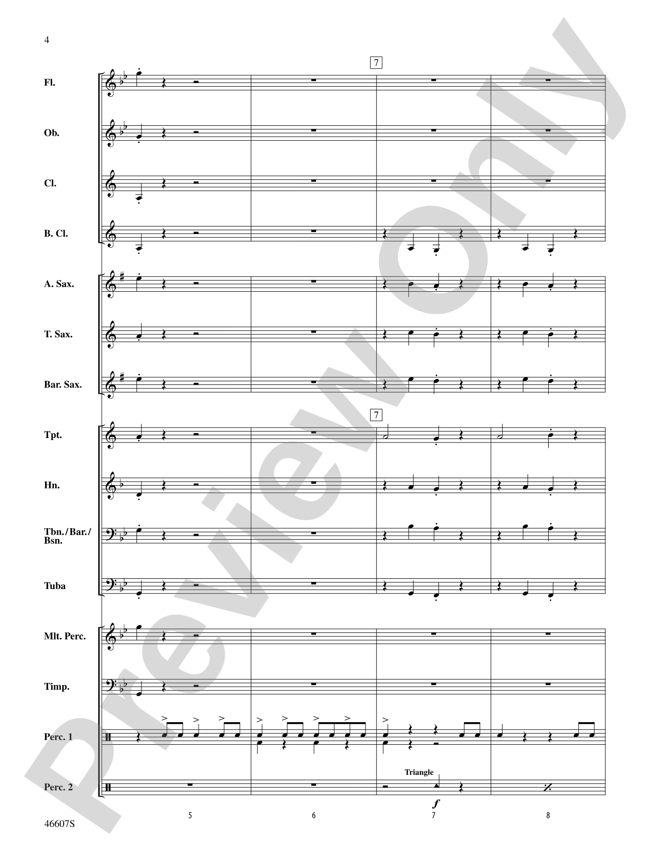 Come the Brave: Score